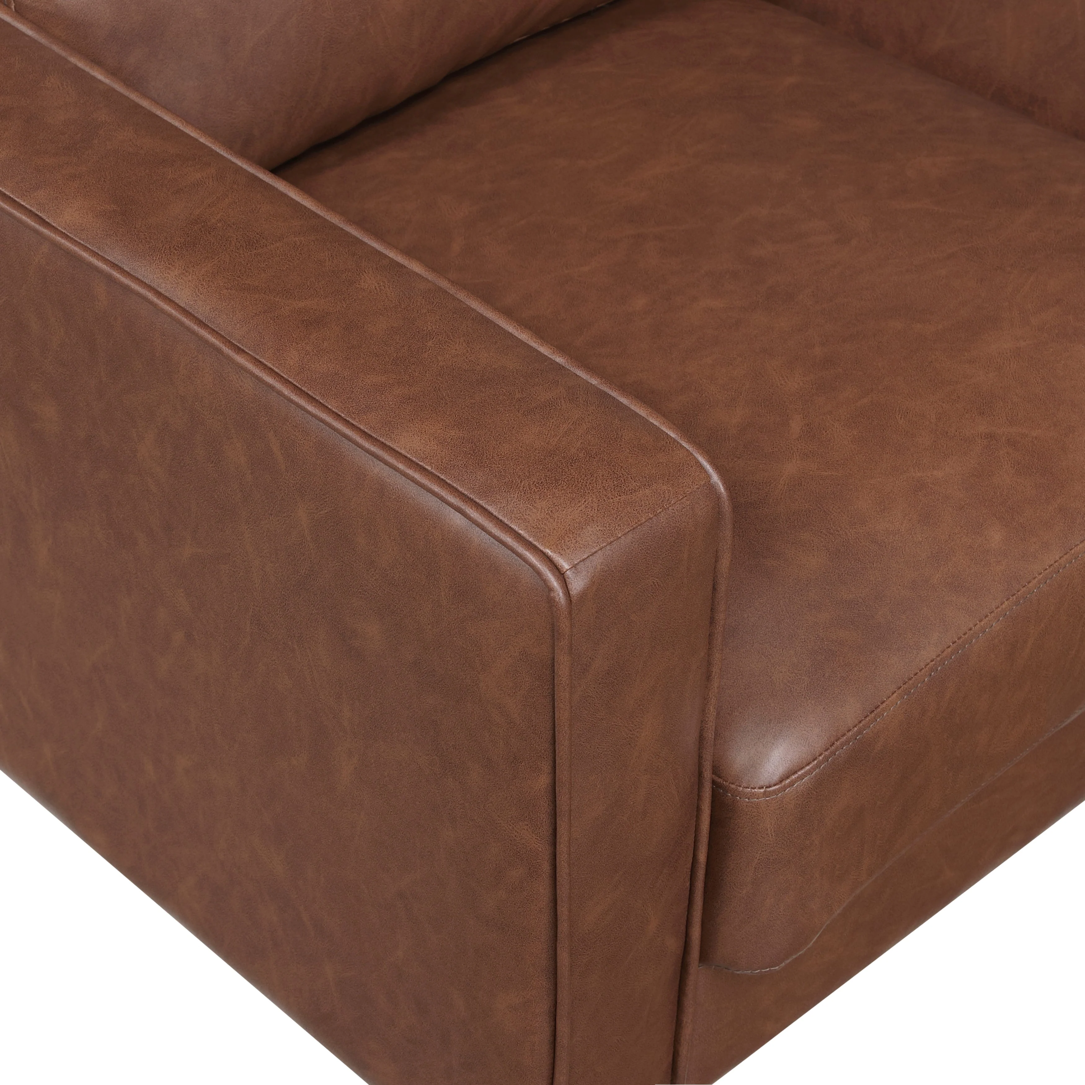 Malcolm Chocolate Sofa - Image 4