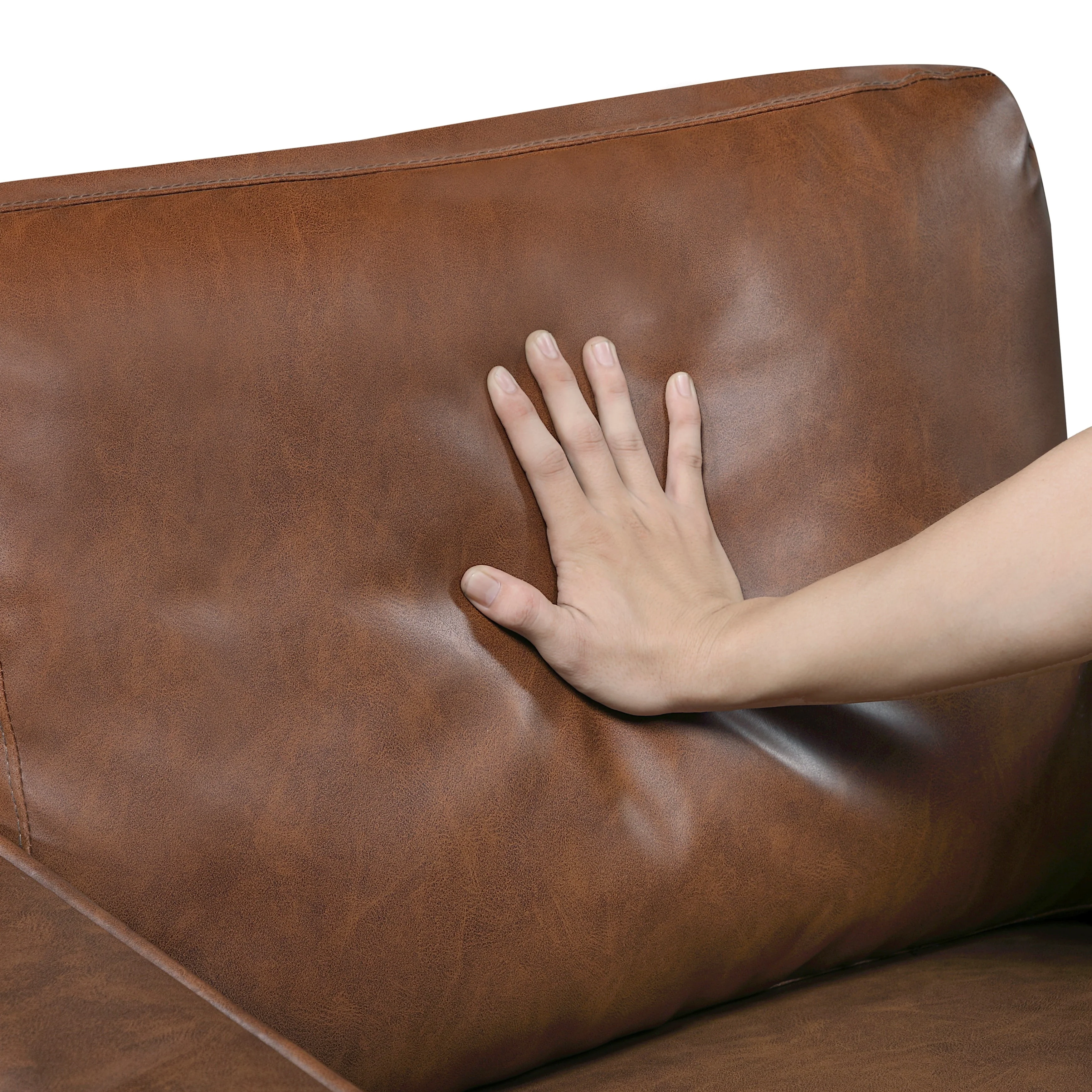 Malcolm Chocolate Sofa - Image 5