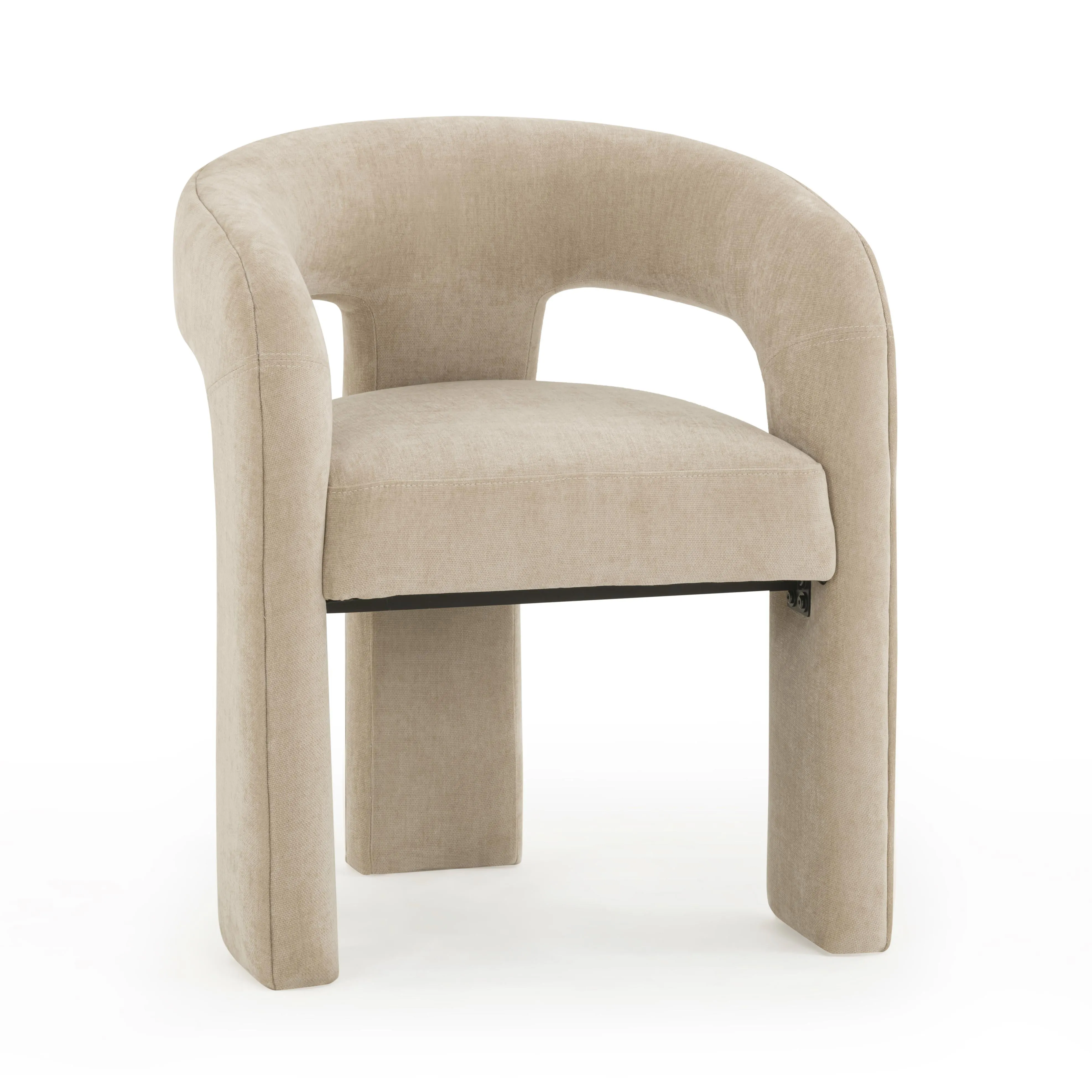 Malone Performance Chenille Dining Chair - Image 7