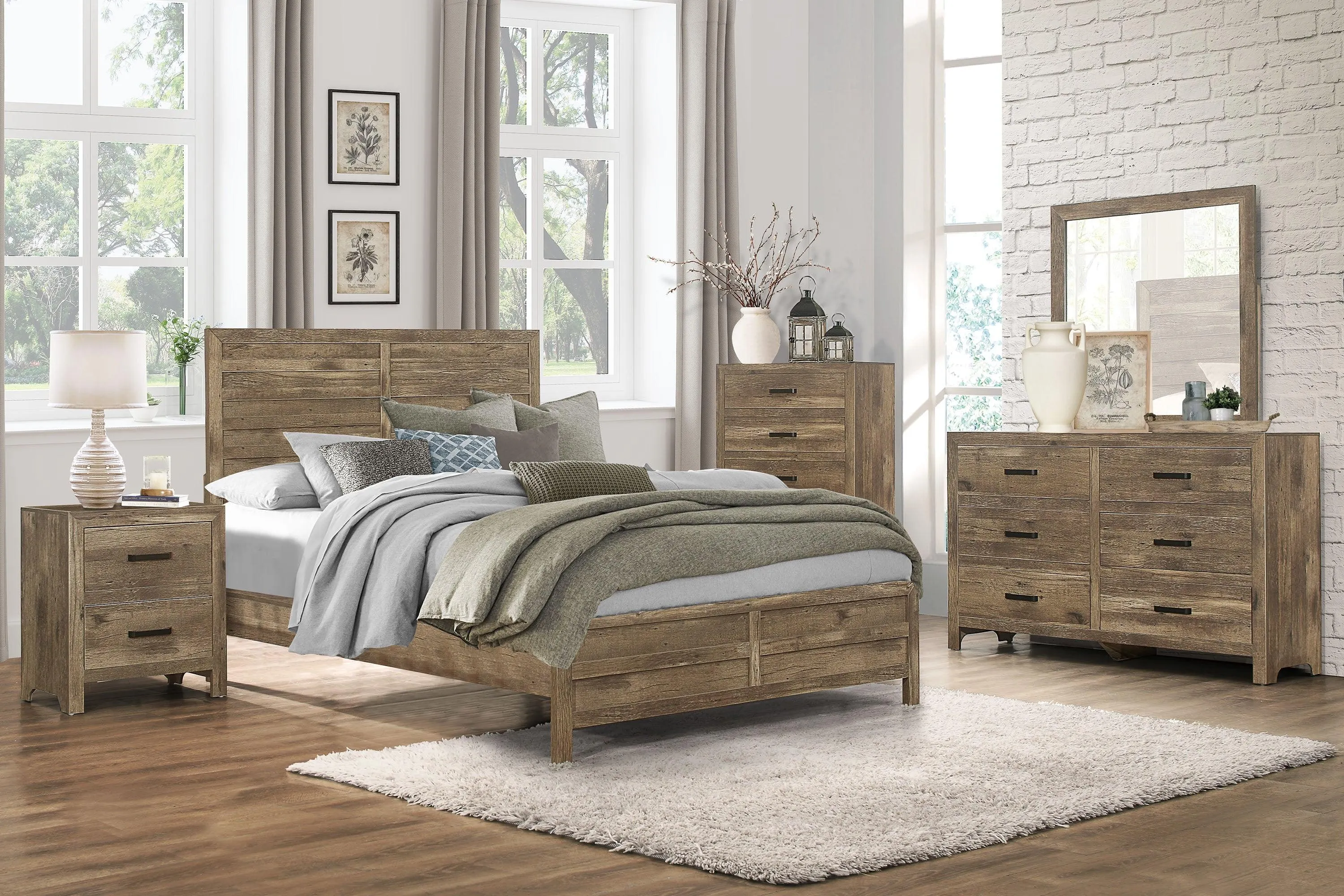 Mandan Weathered Pine Chest - Image 2