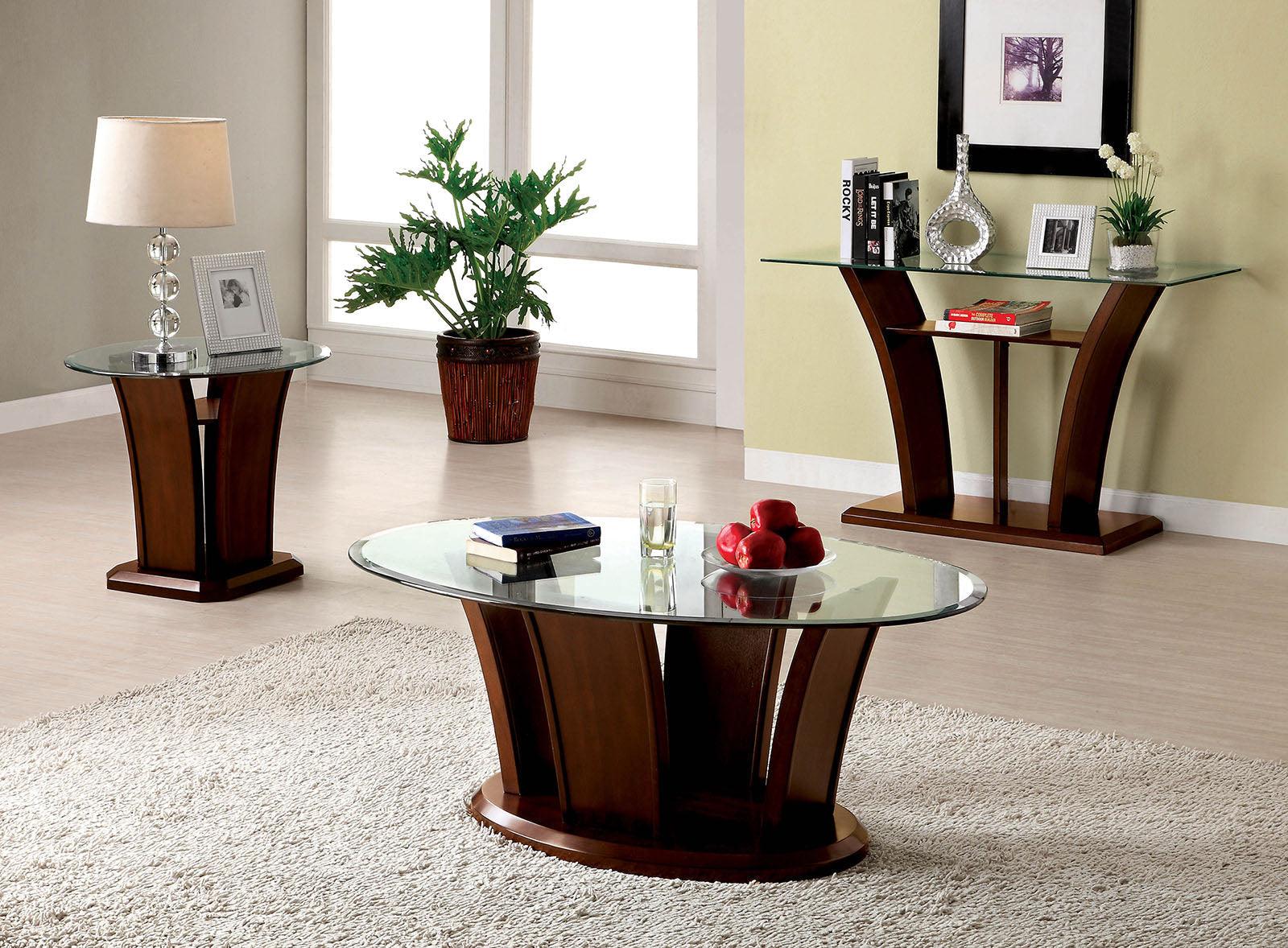 Manhattan Brown Cherry Coffee Table - Image 2