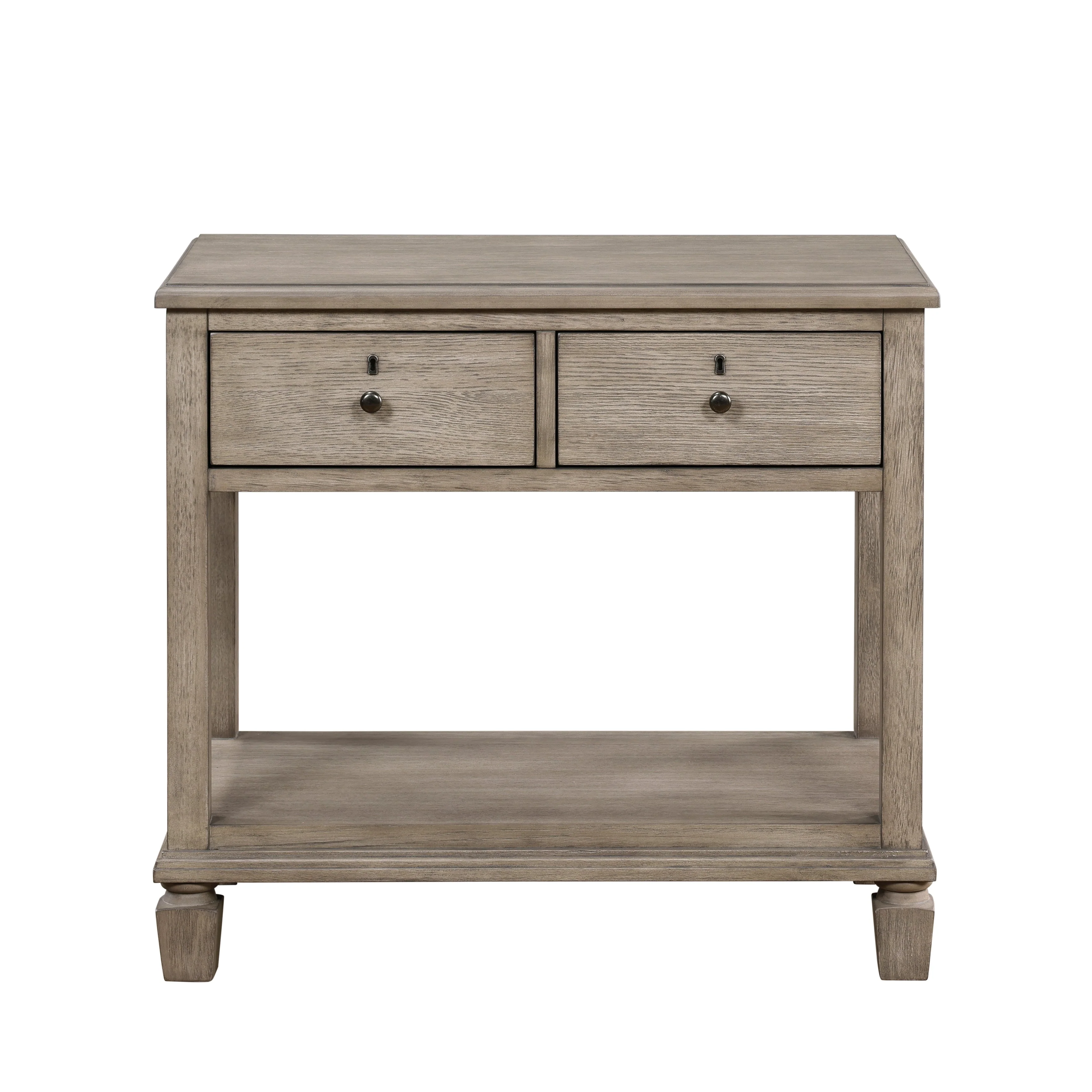 Marceline Gray Oak Canopy Platform Bedroom Set - Image 14