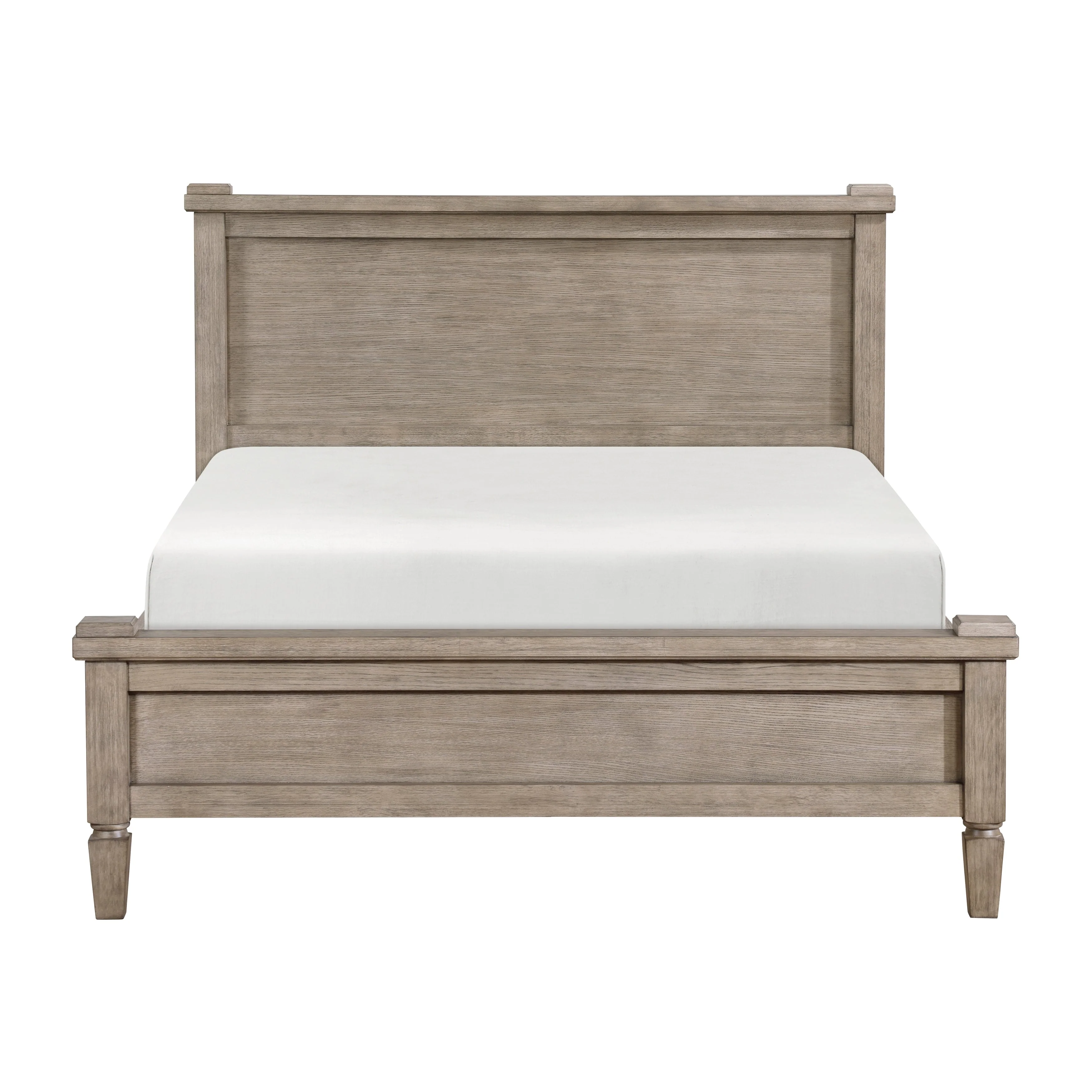 Marceline Gray Oak Canopy Platform Bedroom Set - Image 6