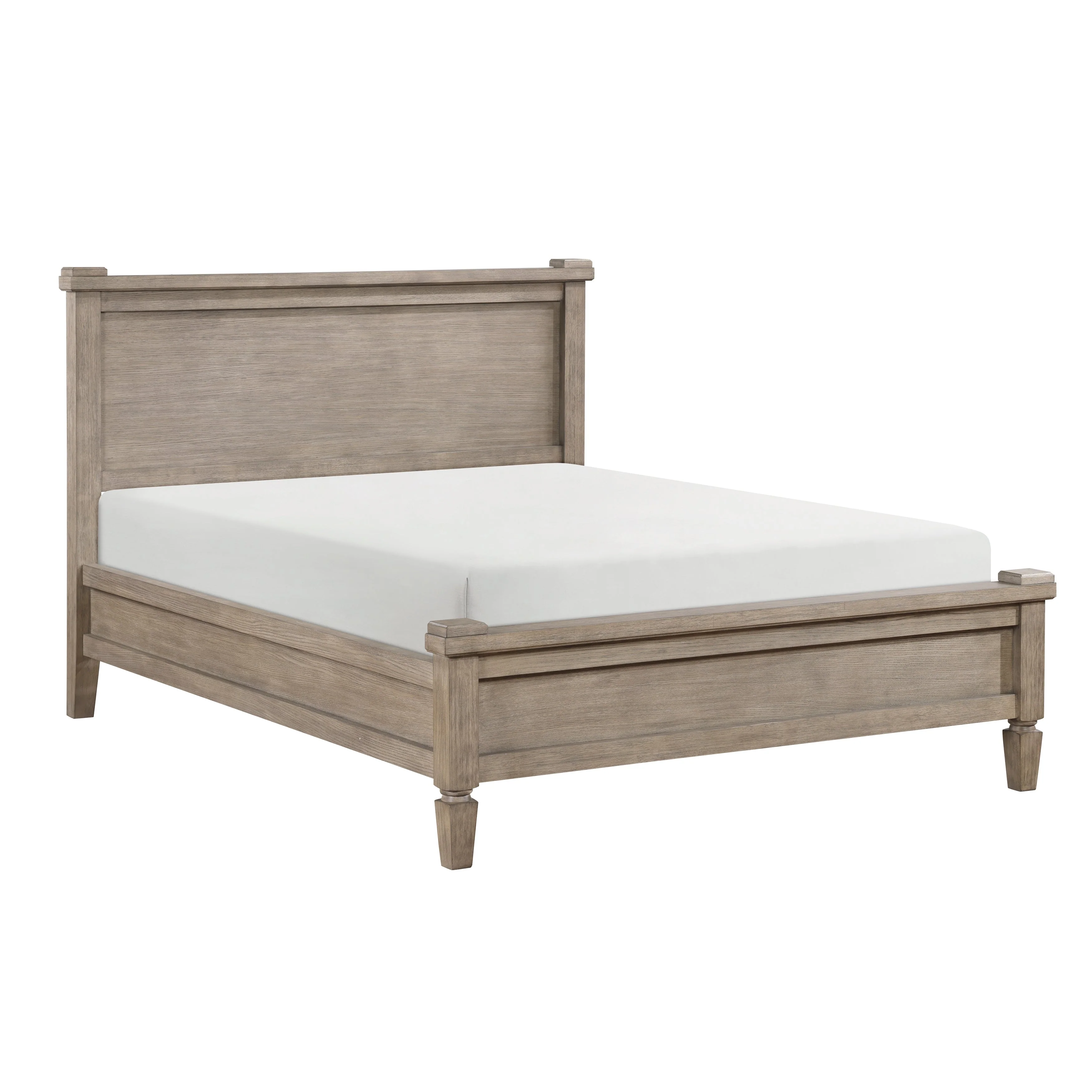 Marceline Gray Oak Canopy Platform Bedroom Set - Image 7