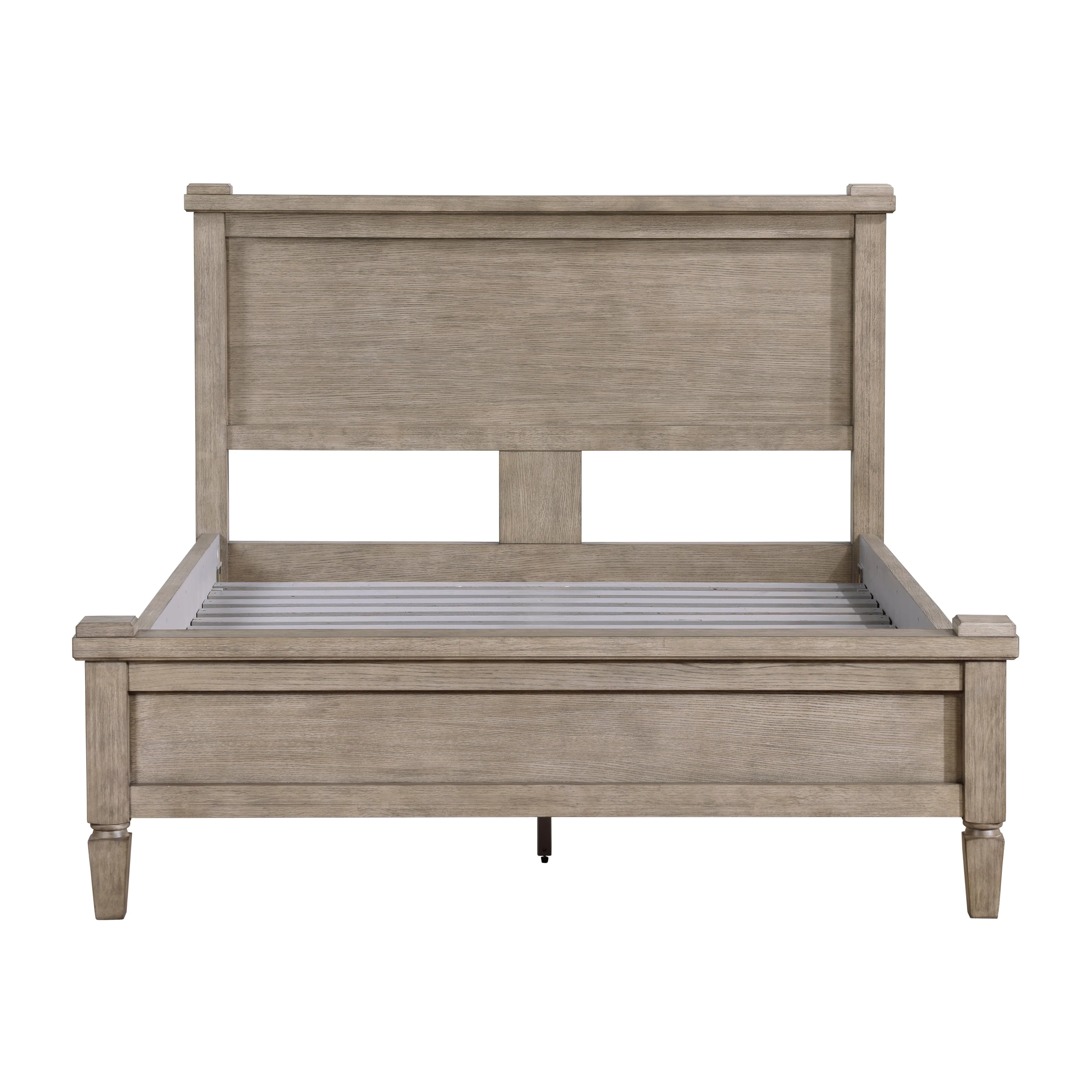 Marceline Gray Oak Eastern King Platform Bed - Image 6