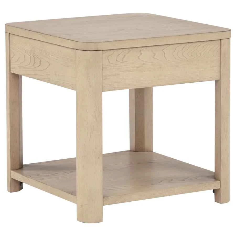 Marcelo Light Elm 3-piece Coffee Table Set with Storage - Image 9