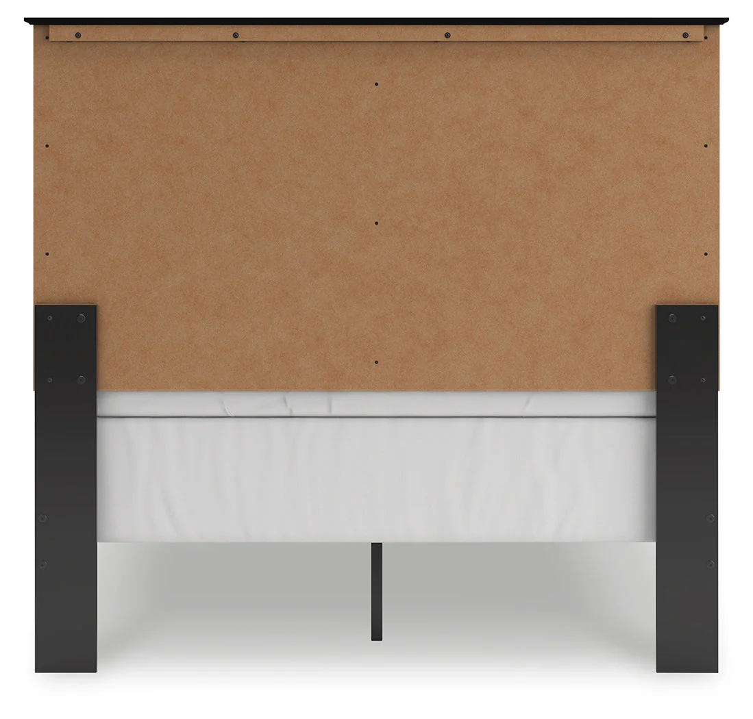 Maribel Black Full Panel Bed - Image 7