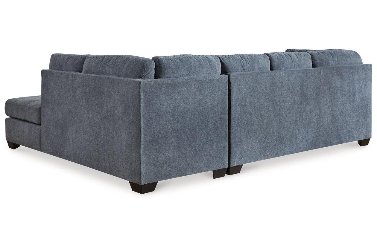 Marleton Denim 2-Piece Sectional with RAF Chaise - Image 3