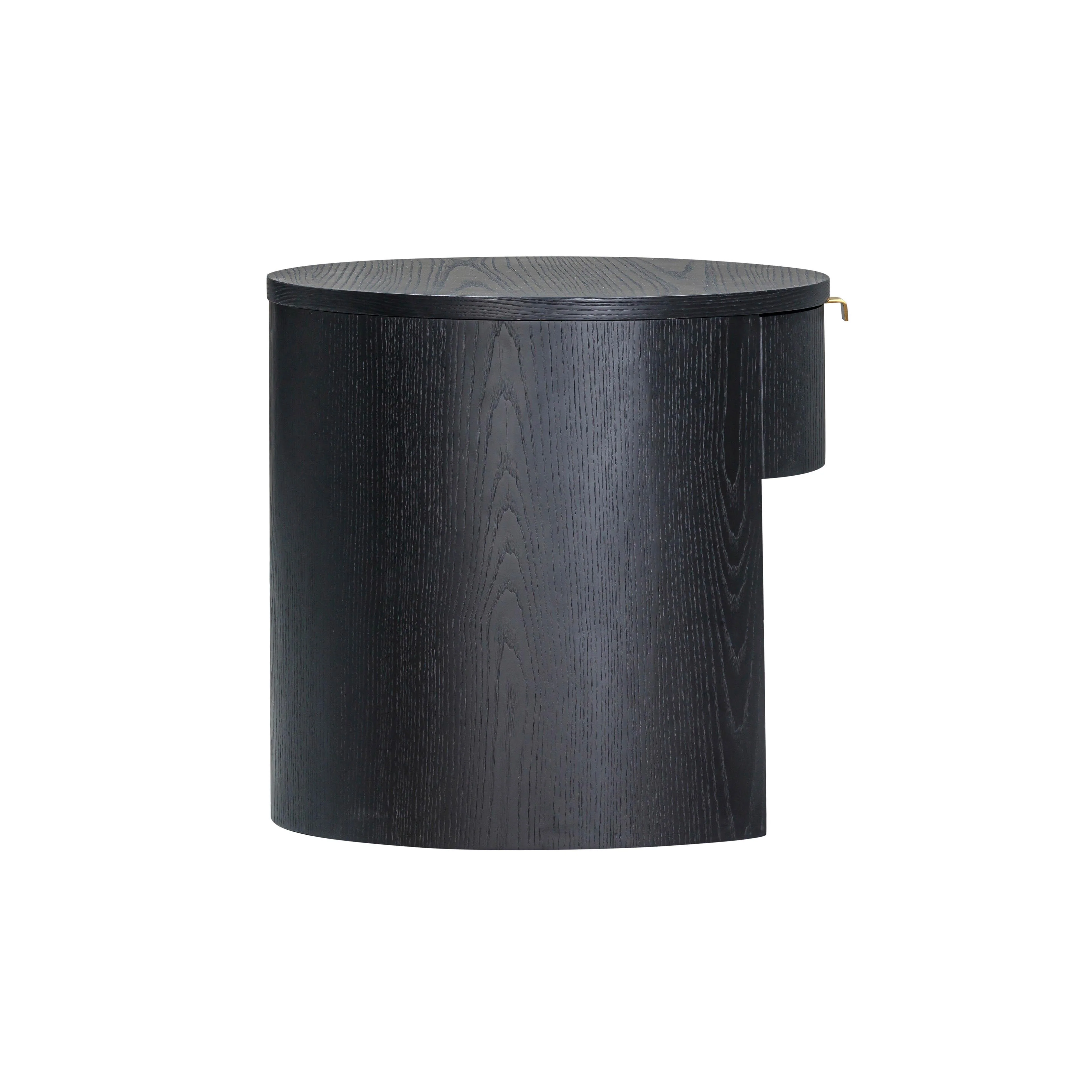 Marlow Wood Round Nightstand - Image 14
