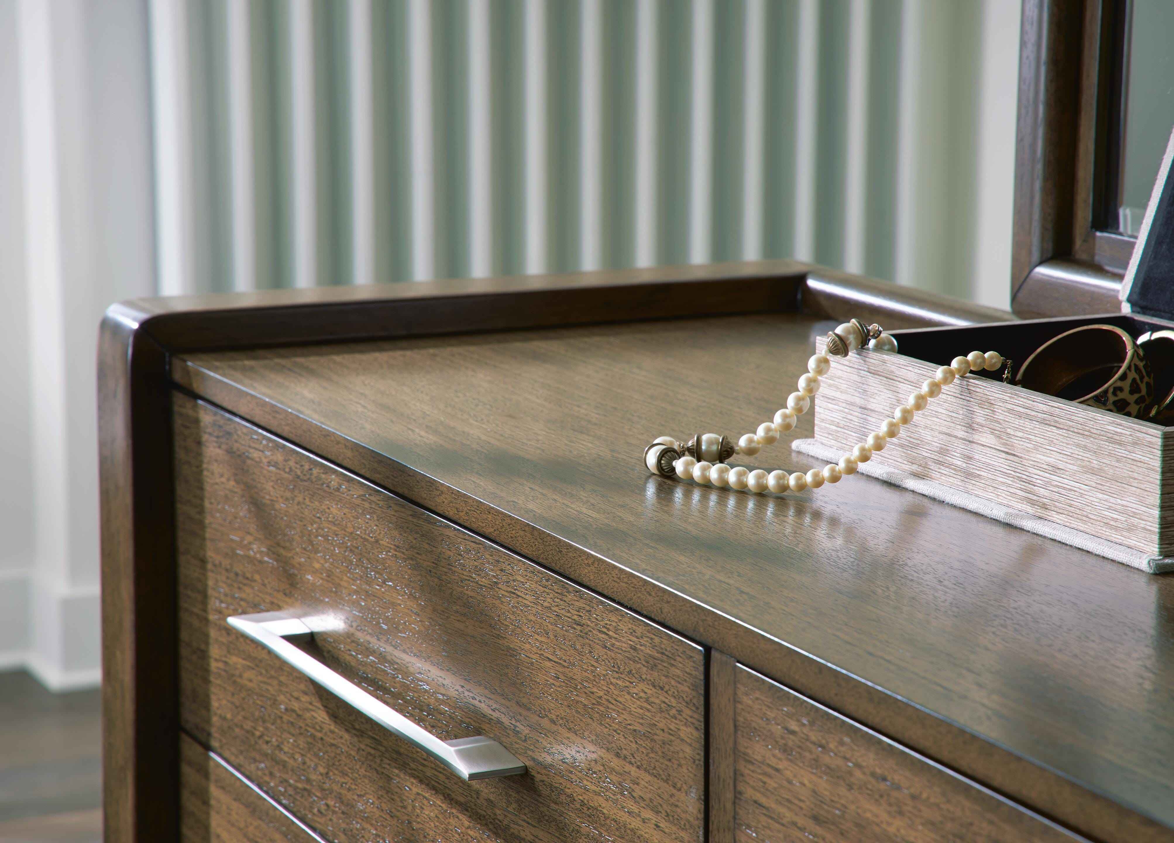 Marxmore Brown Dresser and Mirror - Image 5