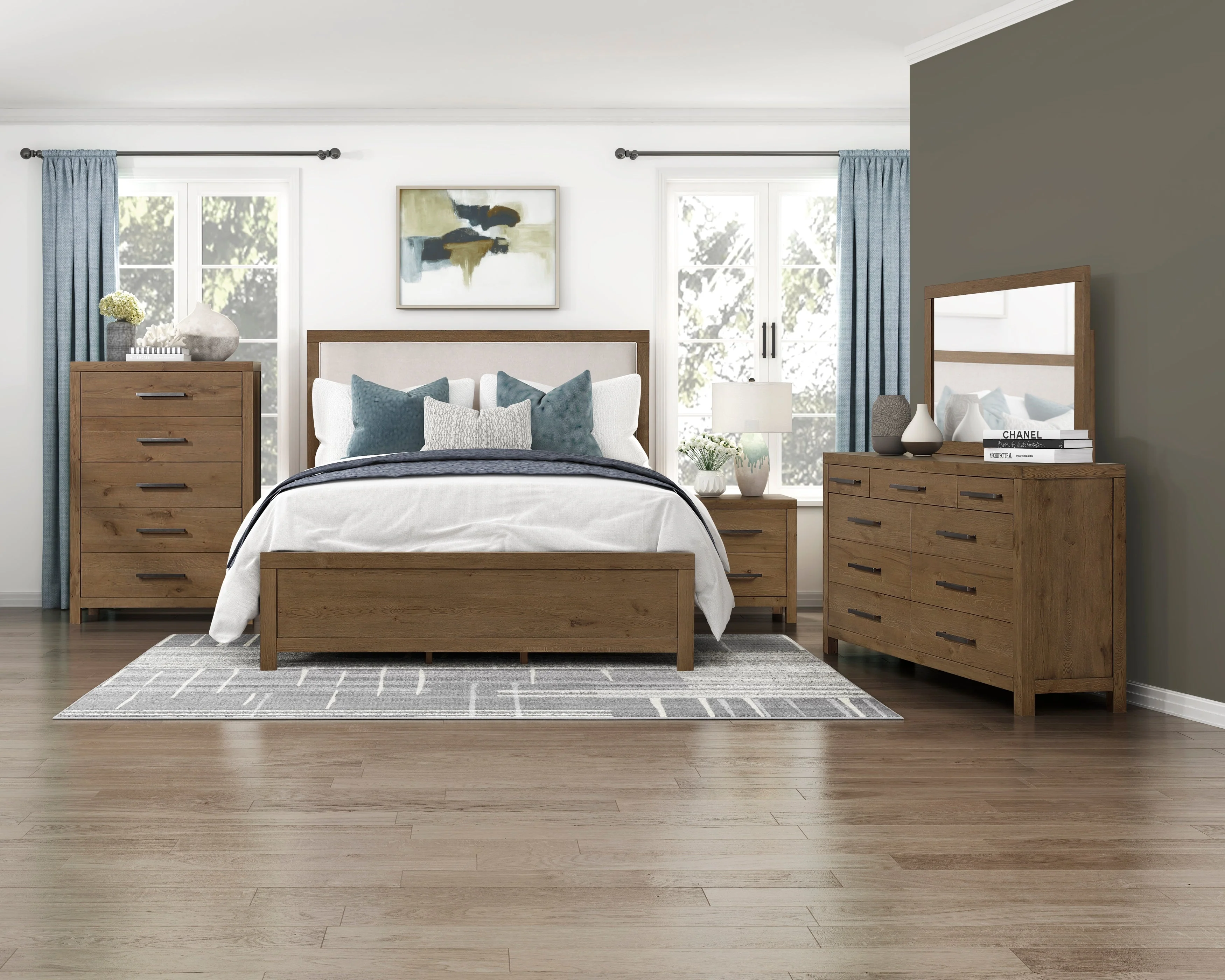 Matisse Brown Nightstand - Image 7