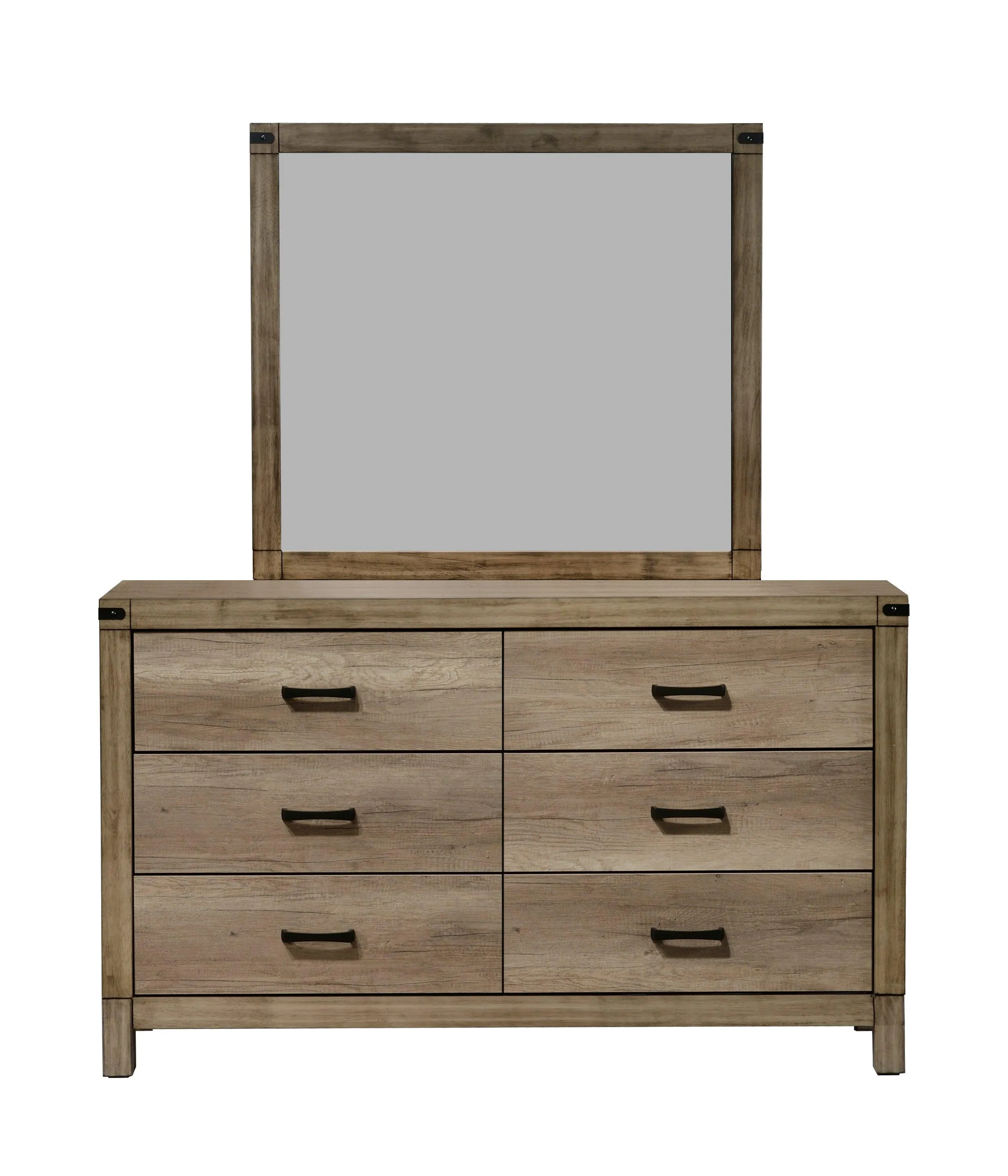 Matteo Melamine Upholstered Panel Bedroom Set - Image 5