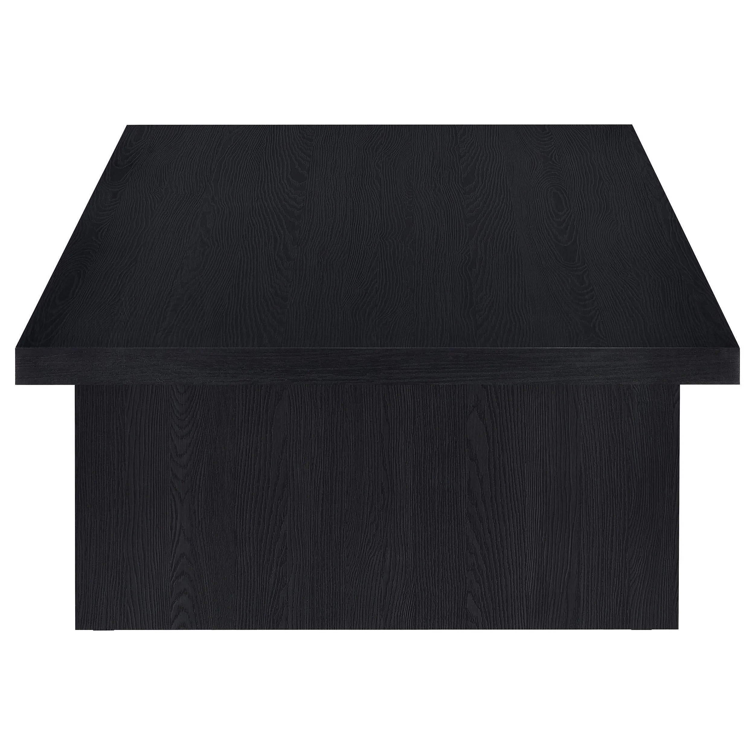 Max Black 3-Piece Rectangular Coffee and End Table Set - Image 11