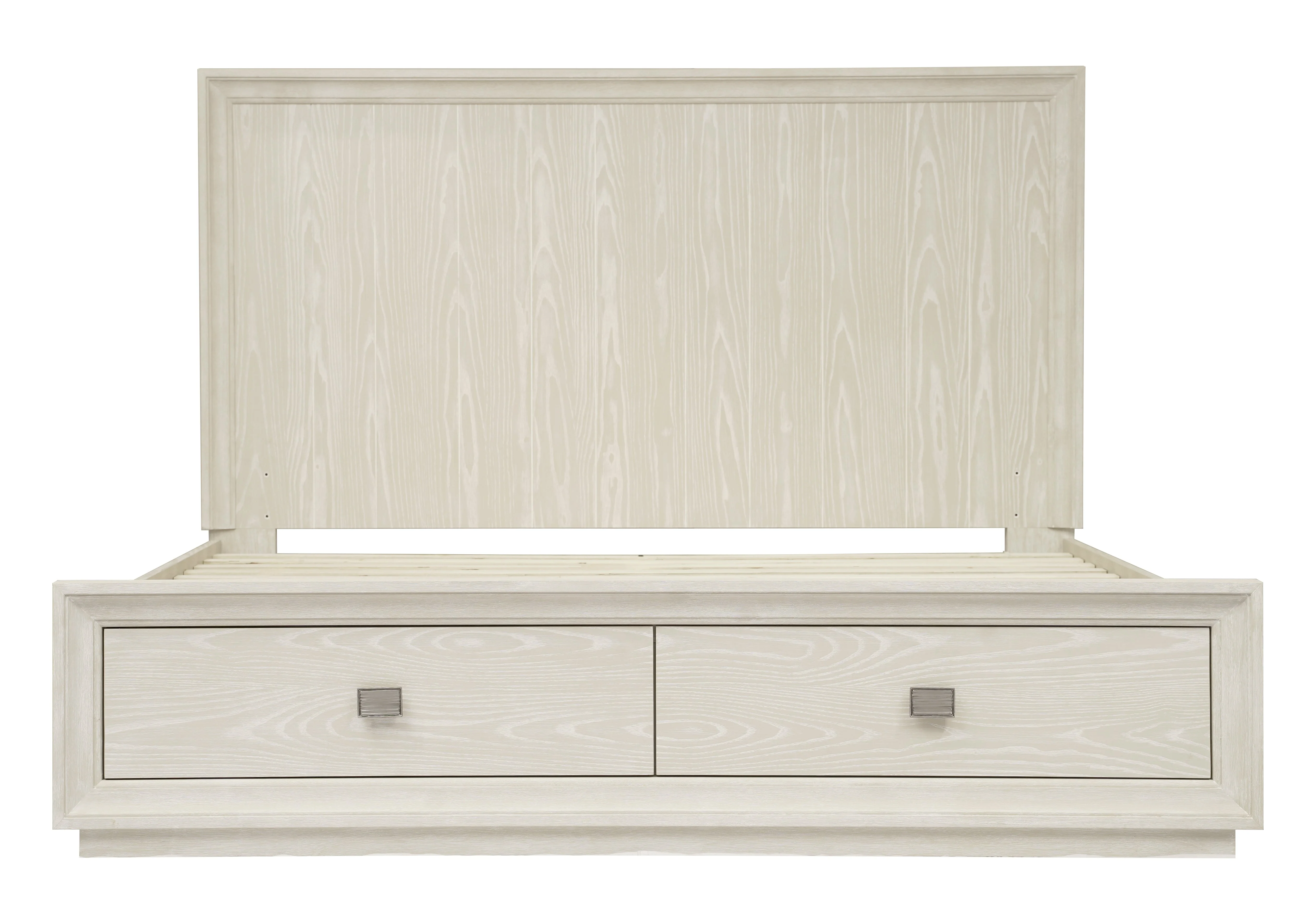 Maxime Two Drawer Footboard Full Storage Platform Bed In Ash - Image 7