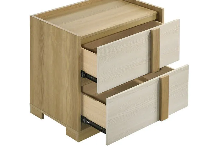 Maya Natural Panel Bedroom Set - Image 6