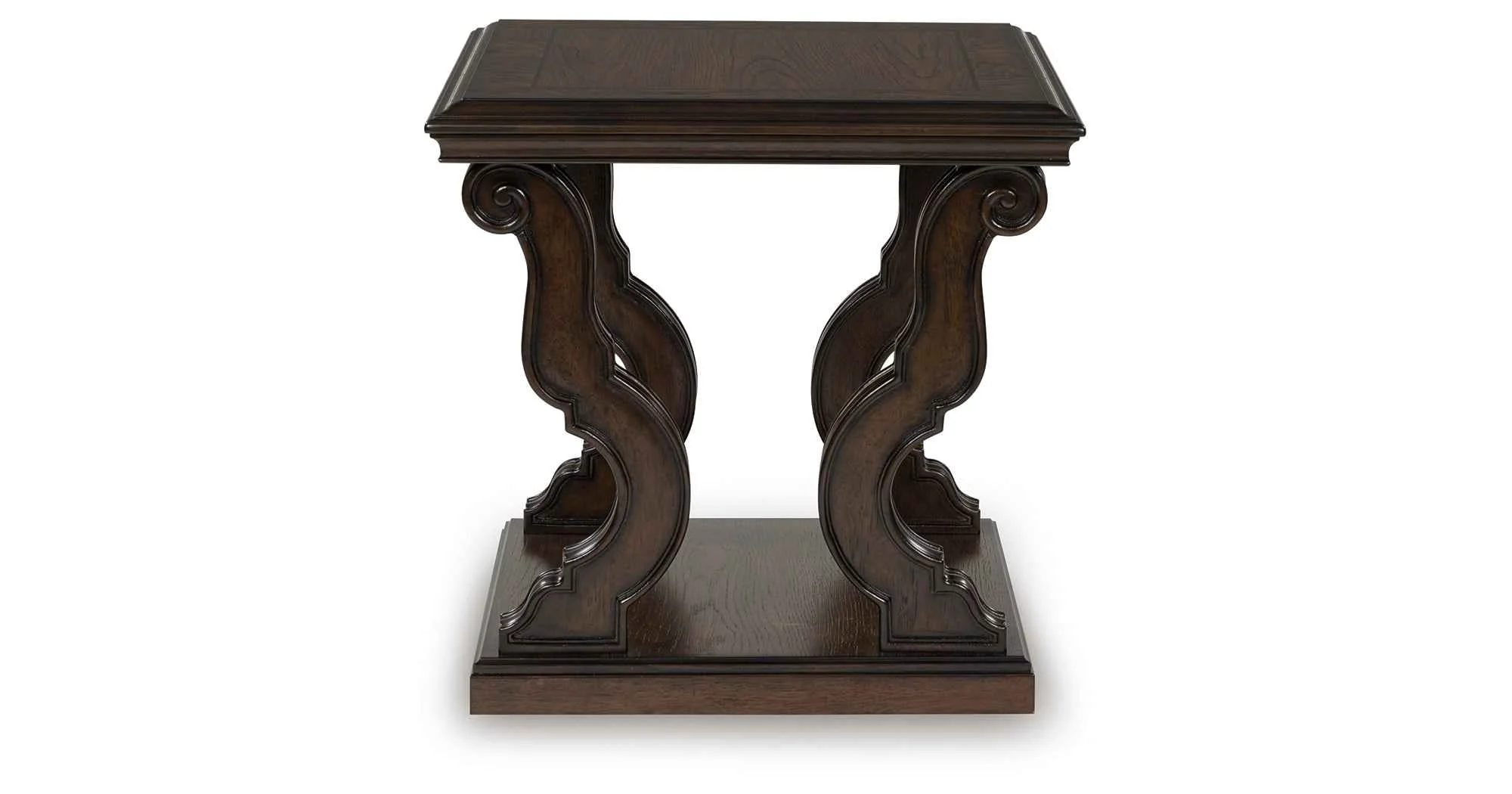 Maylee Dark Brown Coffee Table and 2 End Tables - Image 9