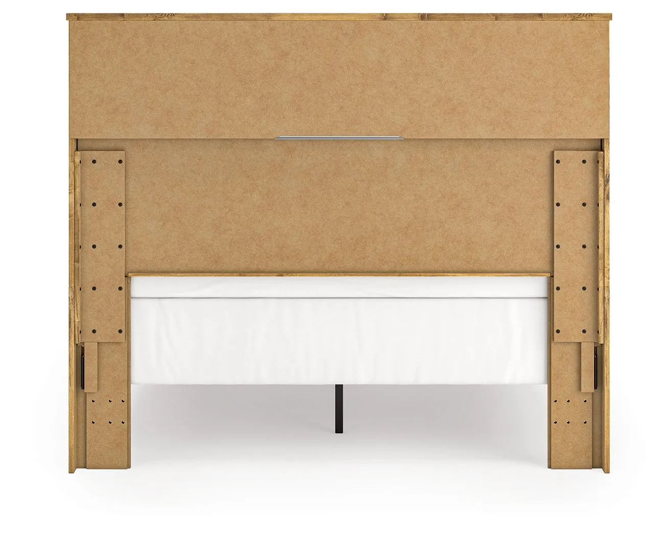 Maystonna Brown King Panel Bed - Image 4