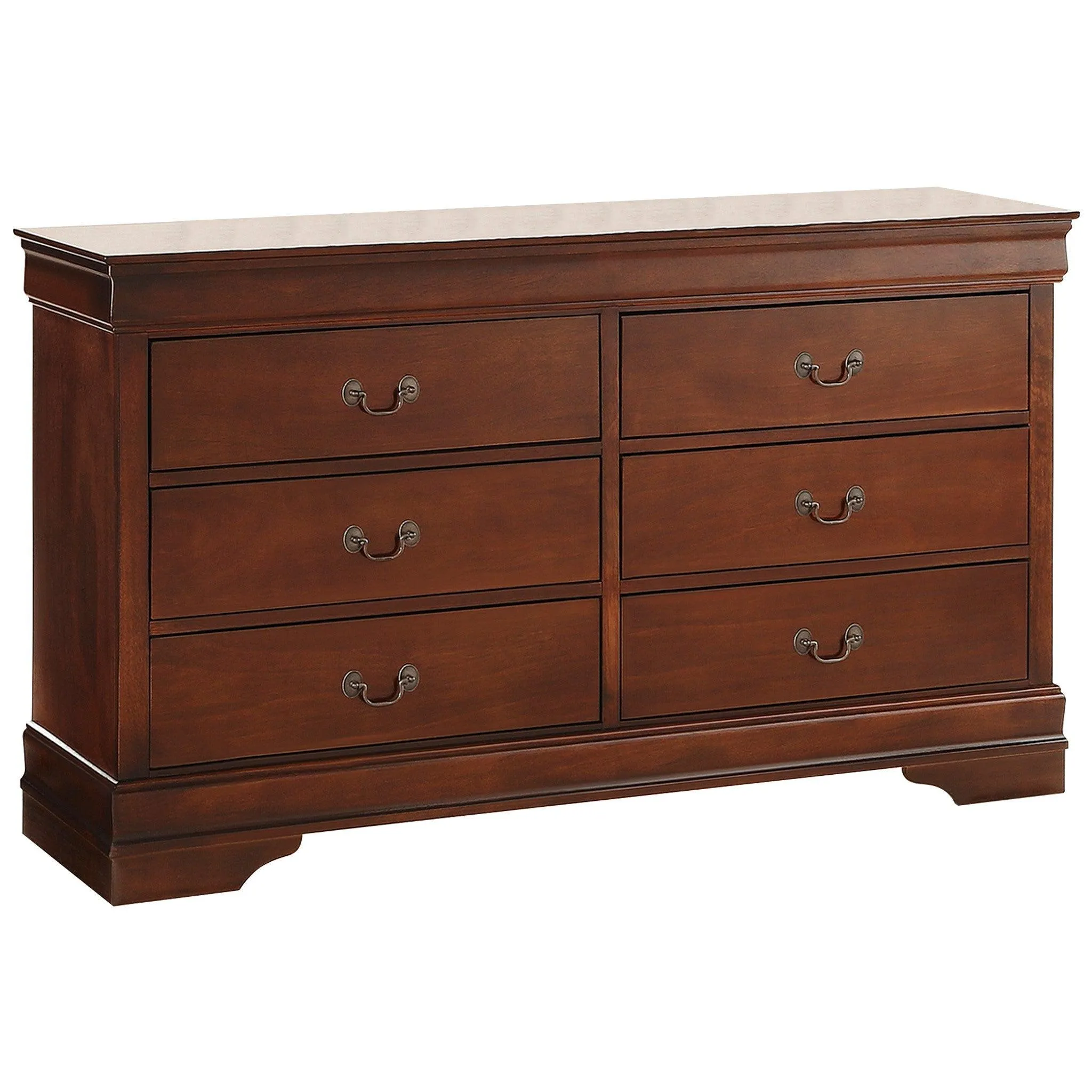 Mayville Brown Cherry Sleigh Youth Bedroom Set - Image 7