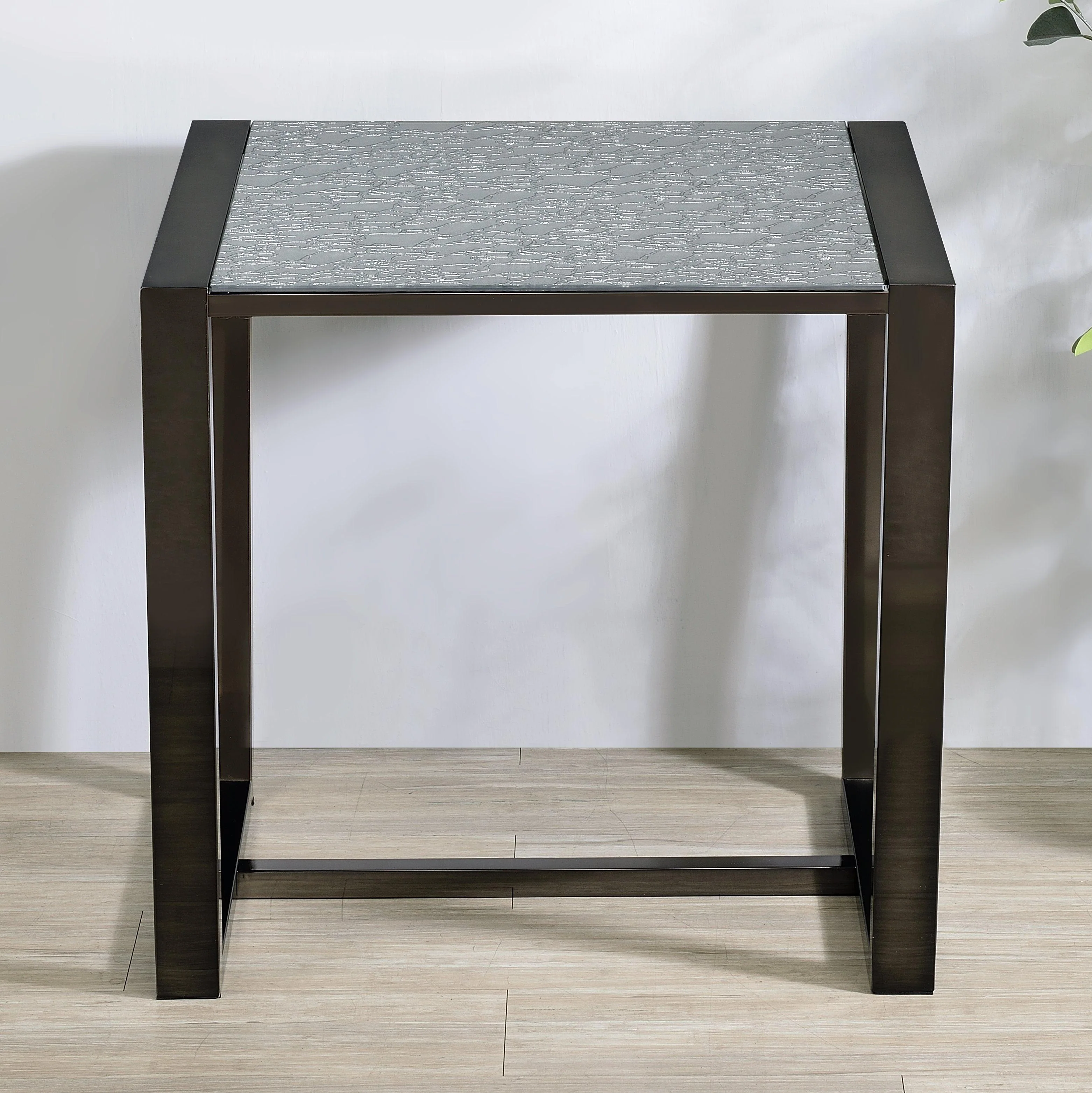 Mazie Patterned Mirror 3-Piece Table Set - Image 5