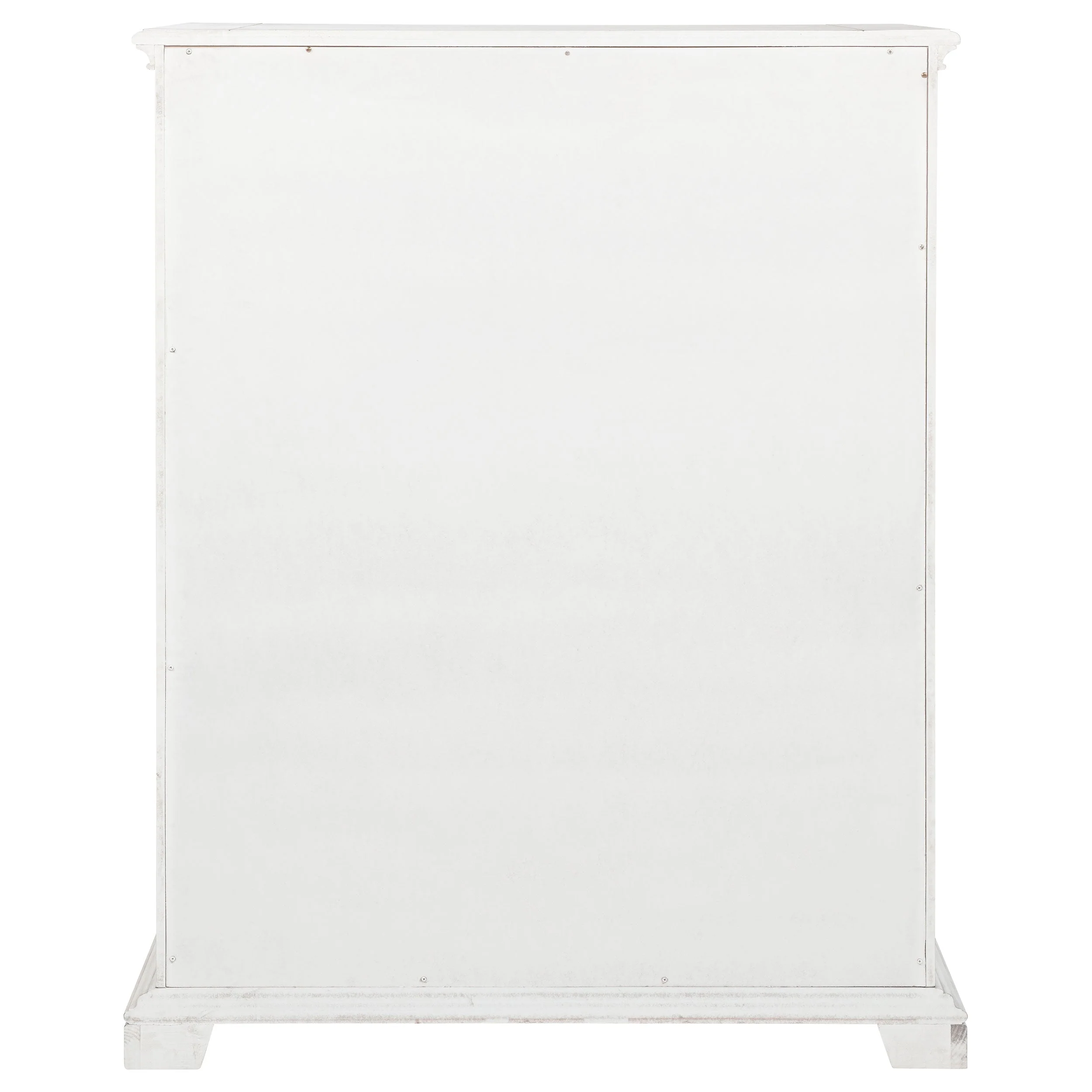 McKinney Vintage White 5-drawer Bedroom Chest of Drawers - Image 7
