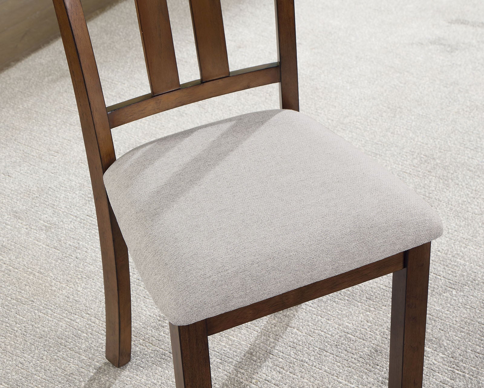 Medford Walnut/Beige 7 PC. Dining Table Set - Image 3