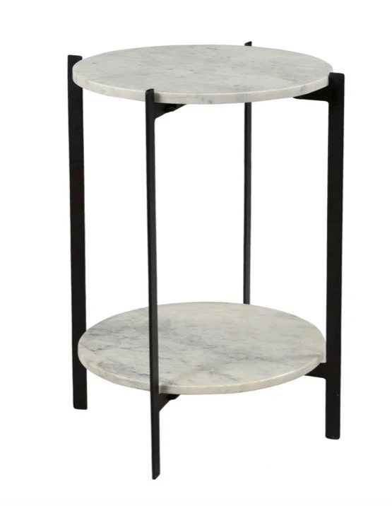 Melanie Accent Table White - Image 3