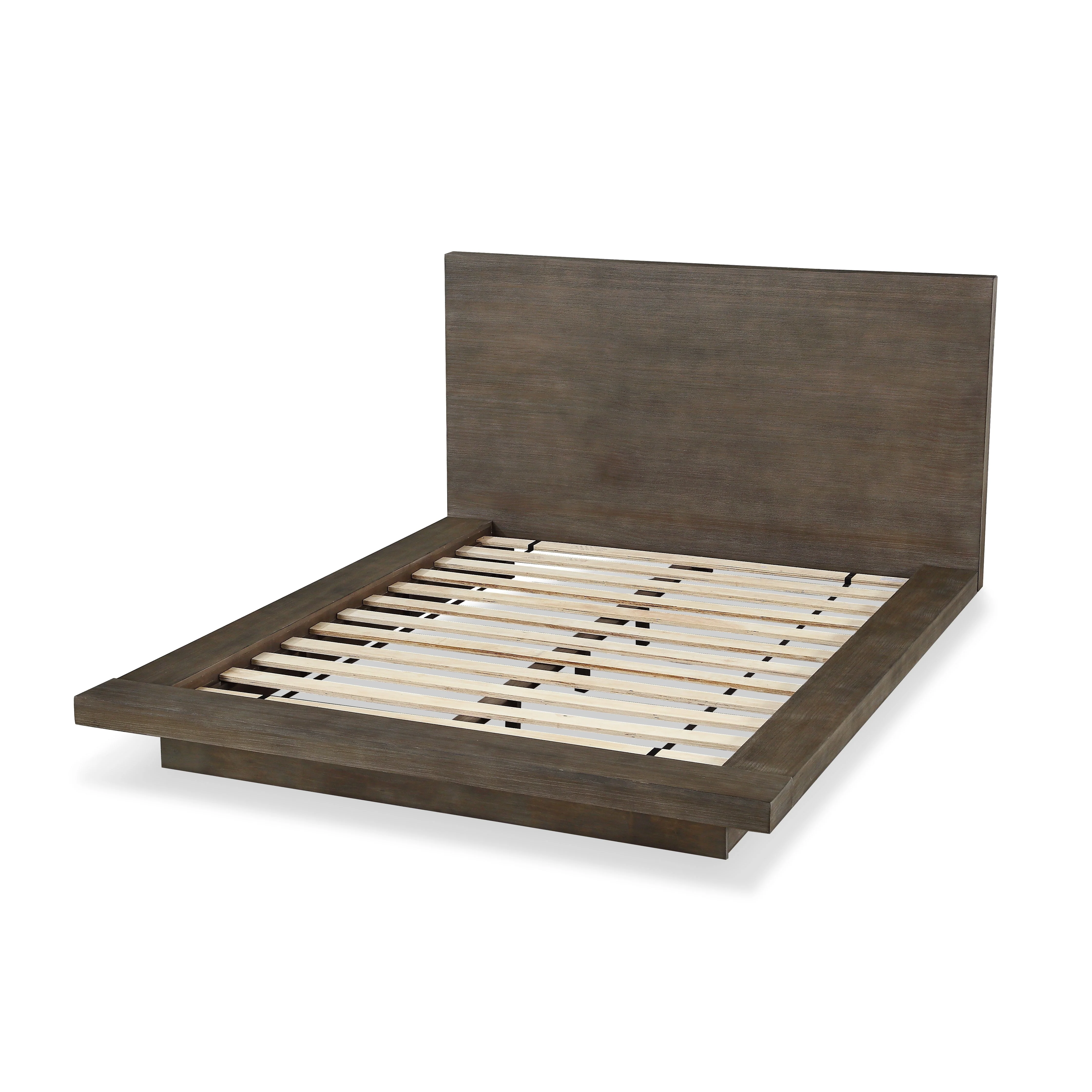 Melbourne Wood Full Platform Bed in Dark Pine - Image 6