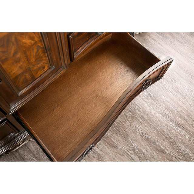 Menodora Brown Cherry California King Bed - Image 8
