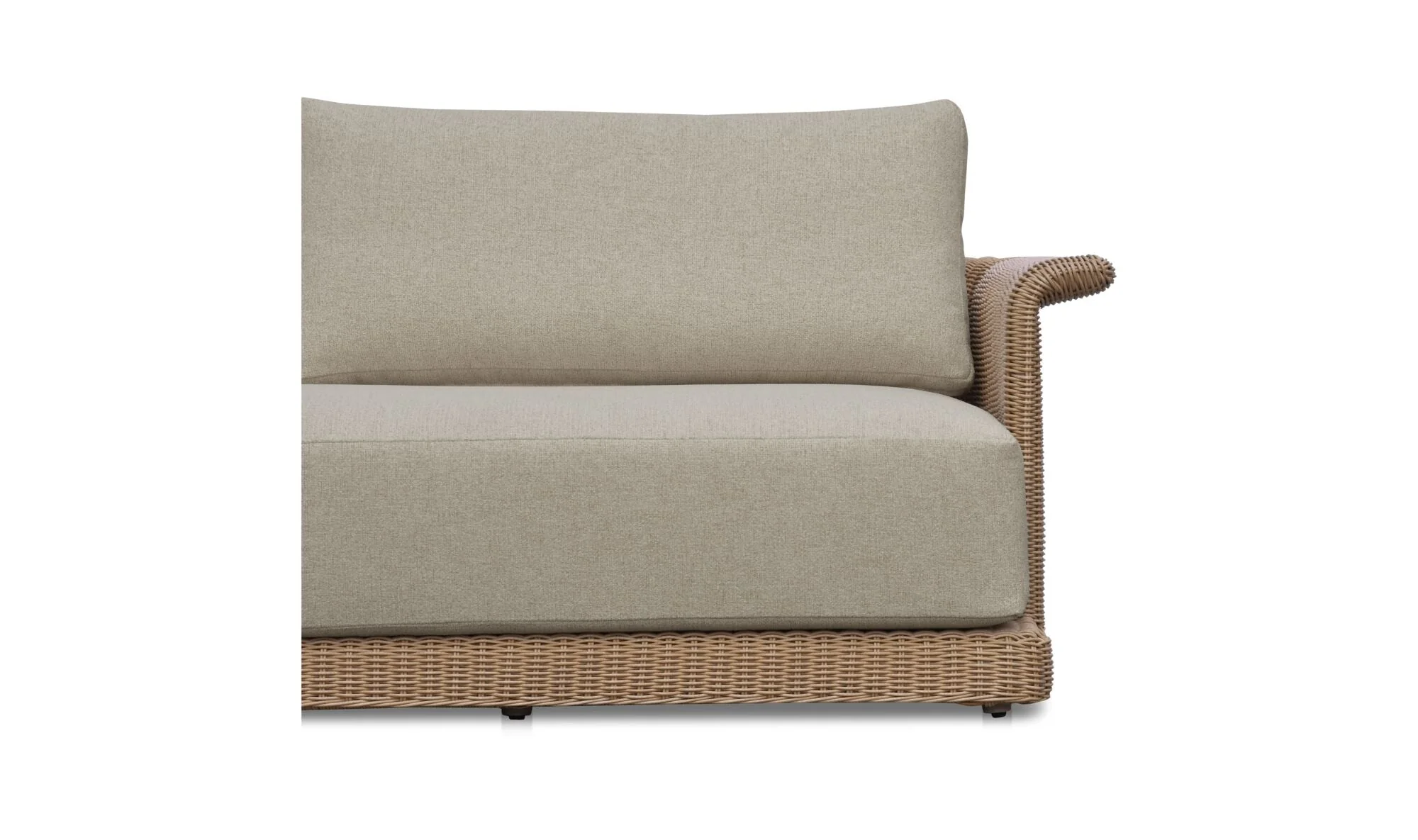 Meredith Outdoor Sofa Beige - Image 7