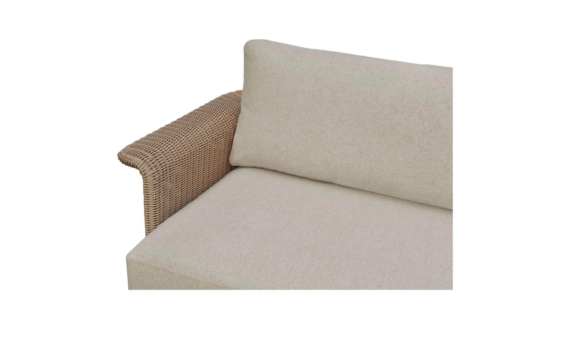 Meredith Outdoor Sofa Beige - Image 9