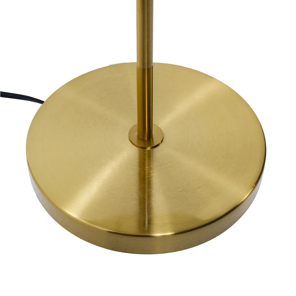 Metro Table lamp with Gold outer and White inner - Image 7