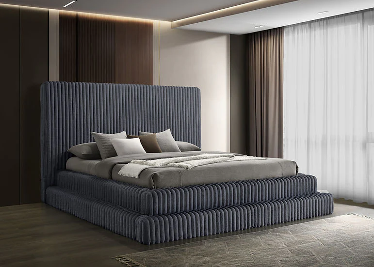 Micah Grey King Platform Bed