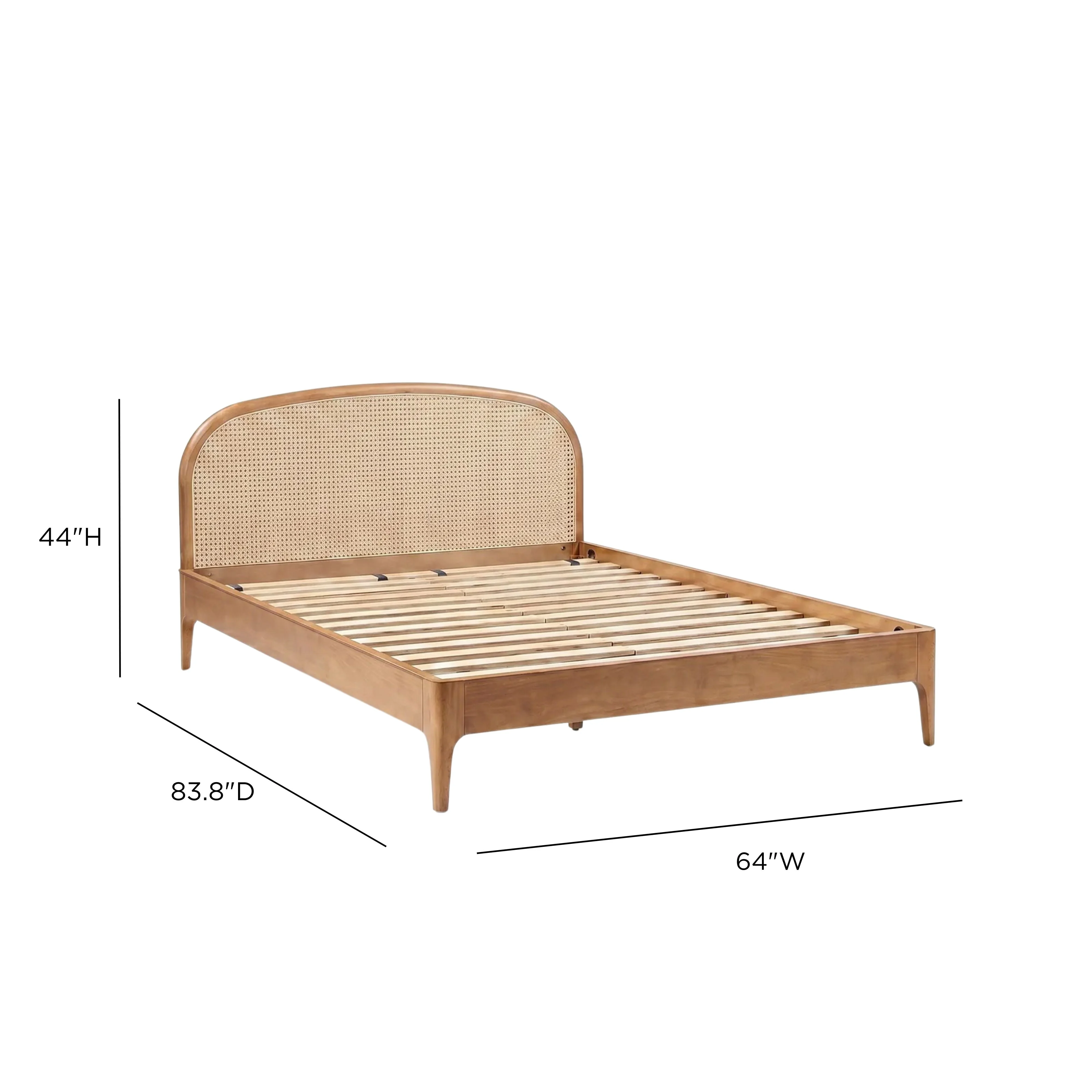 Mico Natural Rattan Bed - Image 8