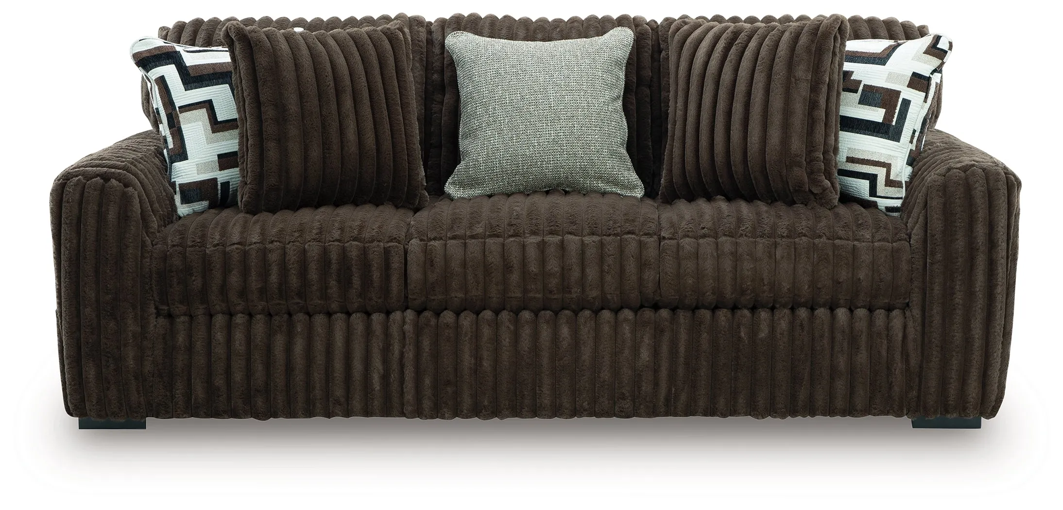 Midnight Madness Chocolate Sofa - Image 3