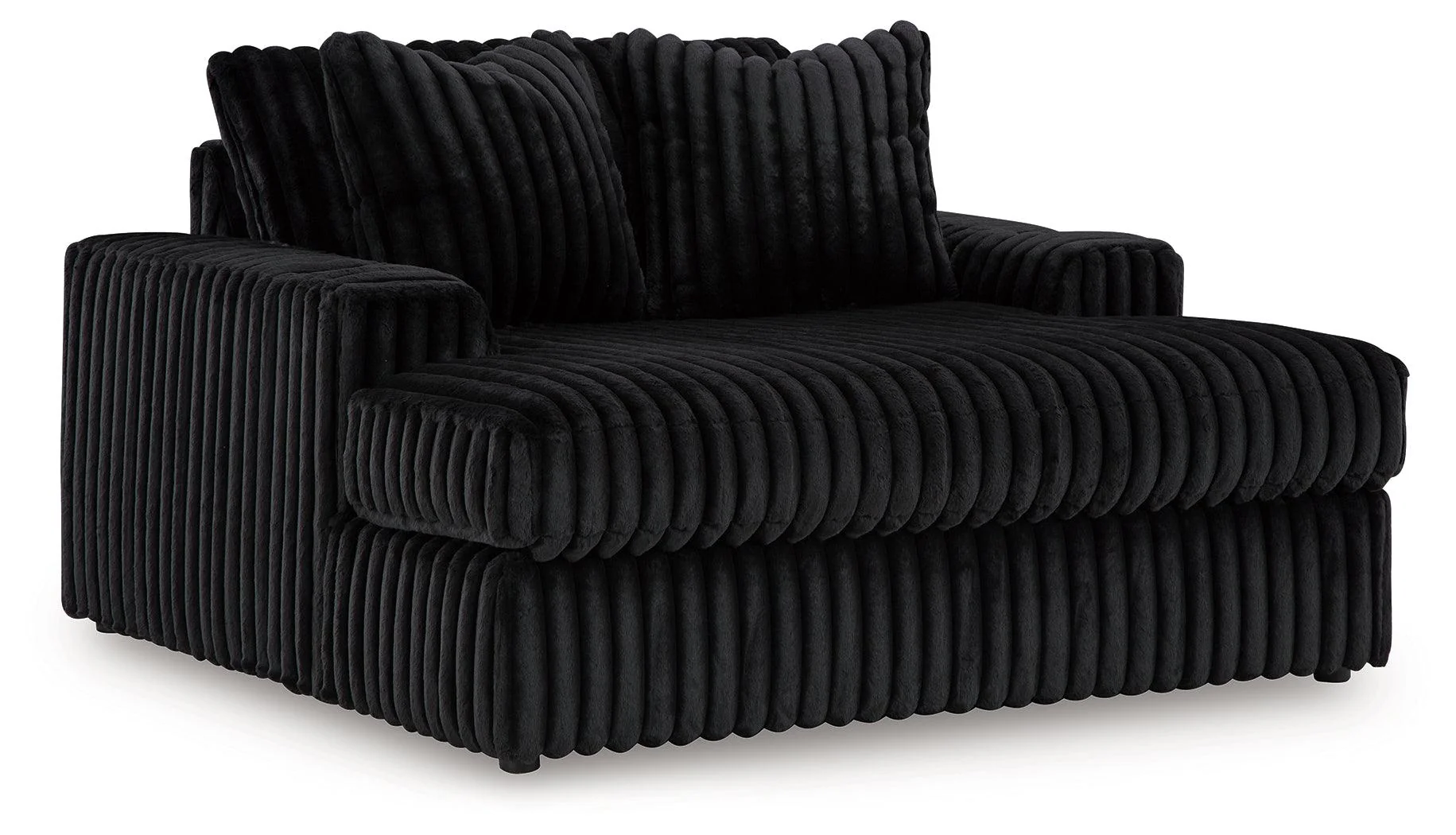 Midnight-Madness Onyx Oversized Chaise - Image 3