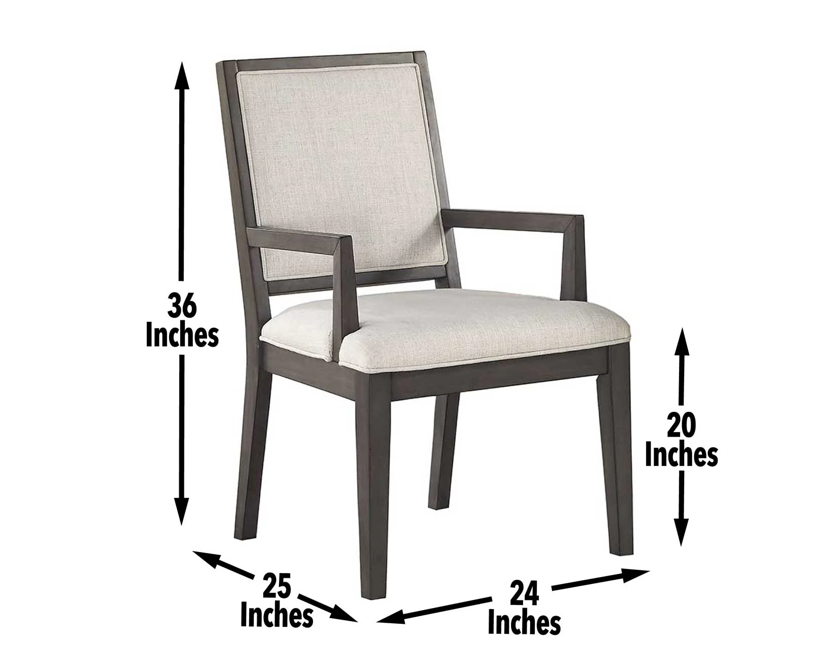 Mila Washed Gray Dining Room Set - Image 9