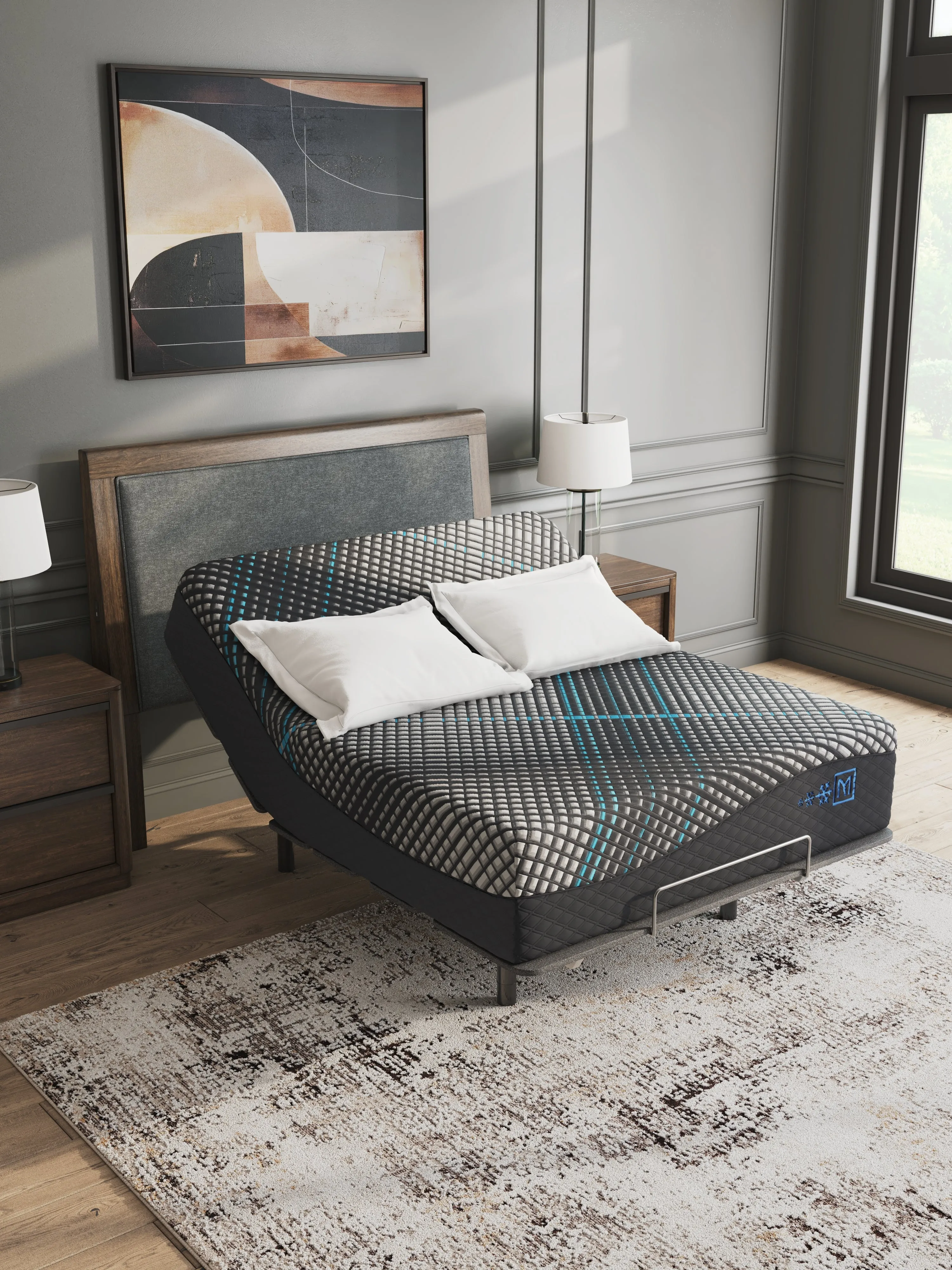 Millennium 2.0 Foam 14 Inch Black King Mattress - Image 8
