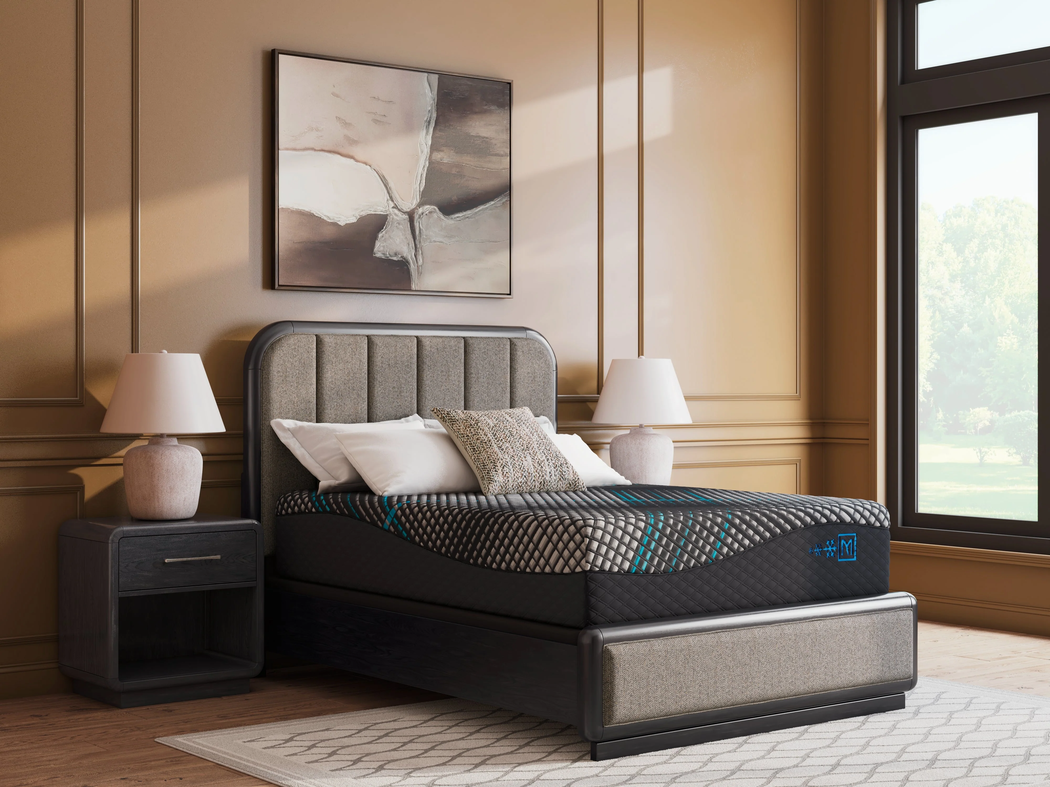 Millennium 2.0 Hybrid 14 Inch Black King Mattress