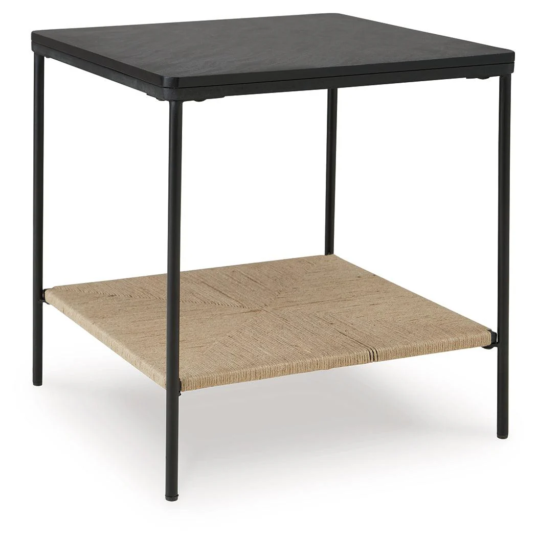 Minrich Black/Natural Accent Table - Image 2