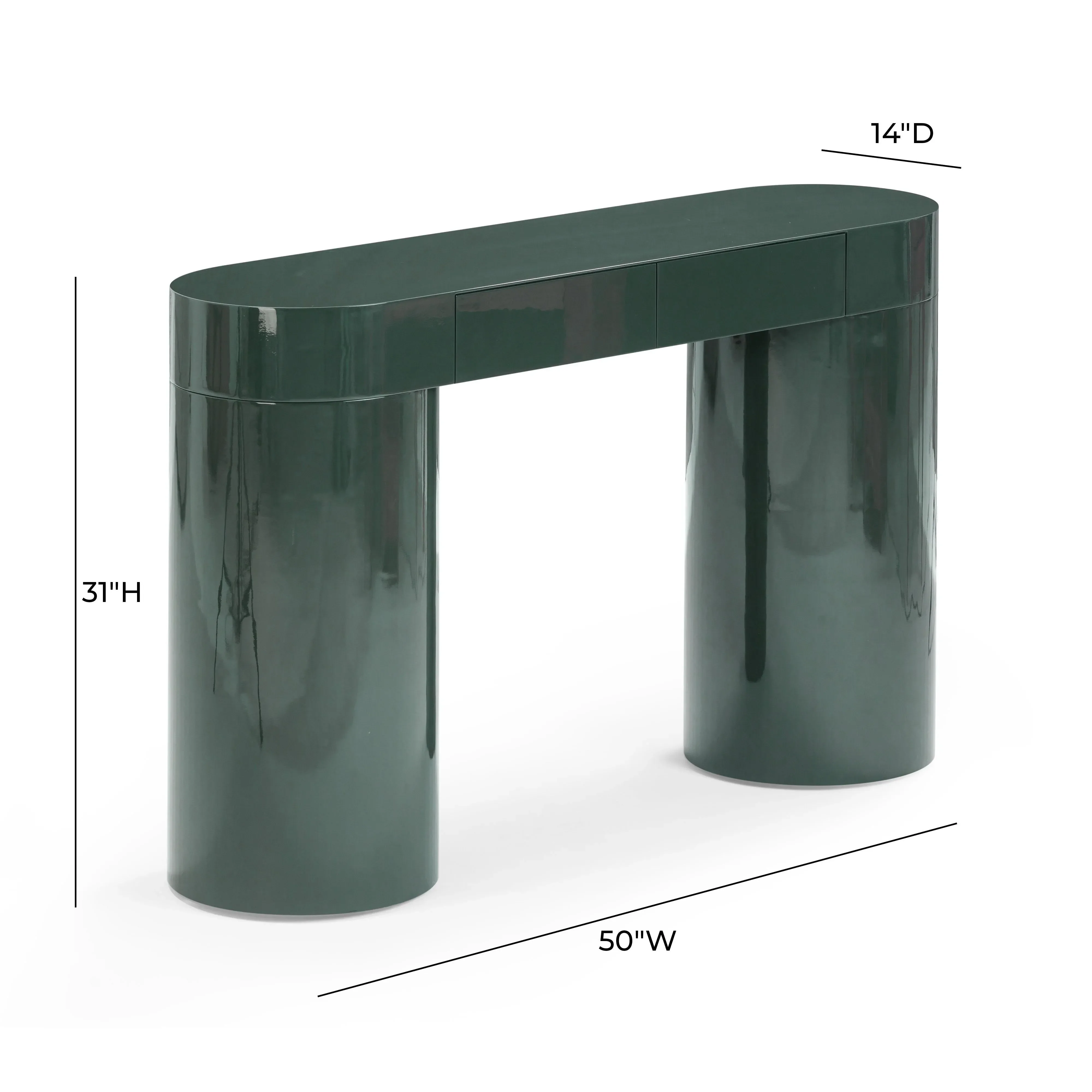 Mira High Gloss Console Table - Image 10