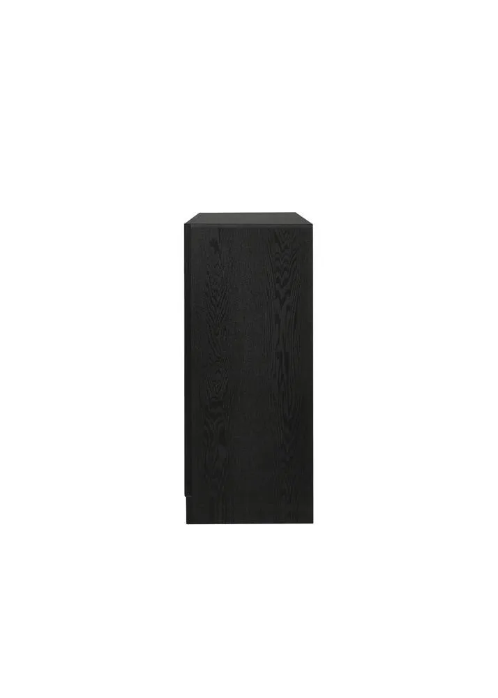 Miranda Black/Rhinestone 7-Drawer Dresser - Image 10