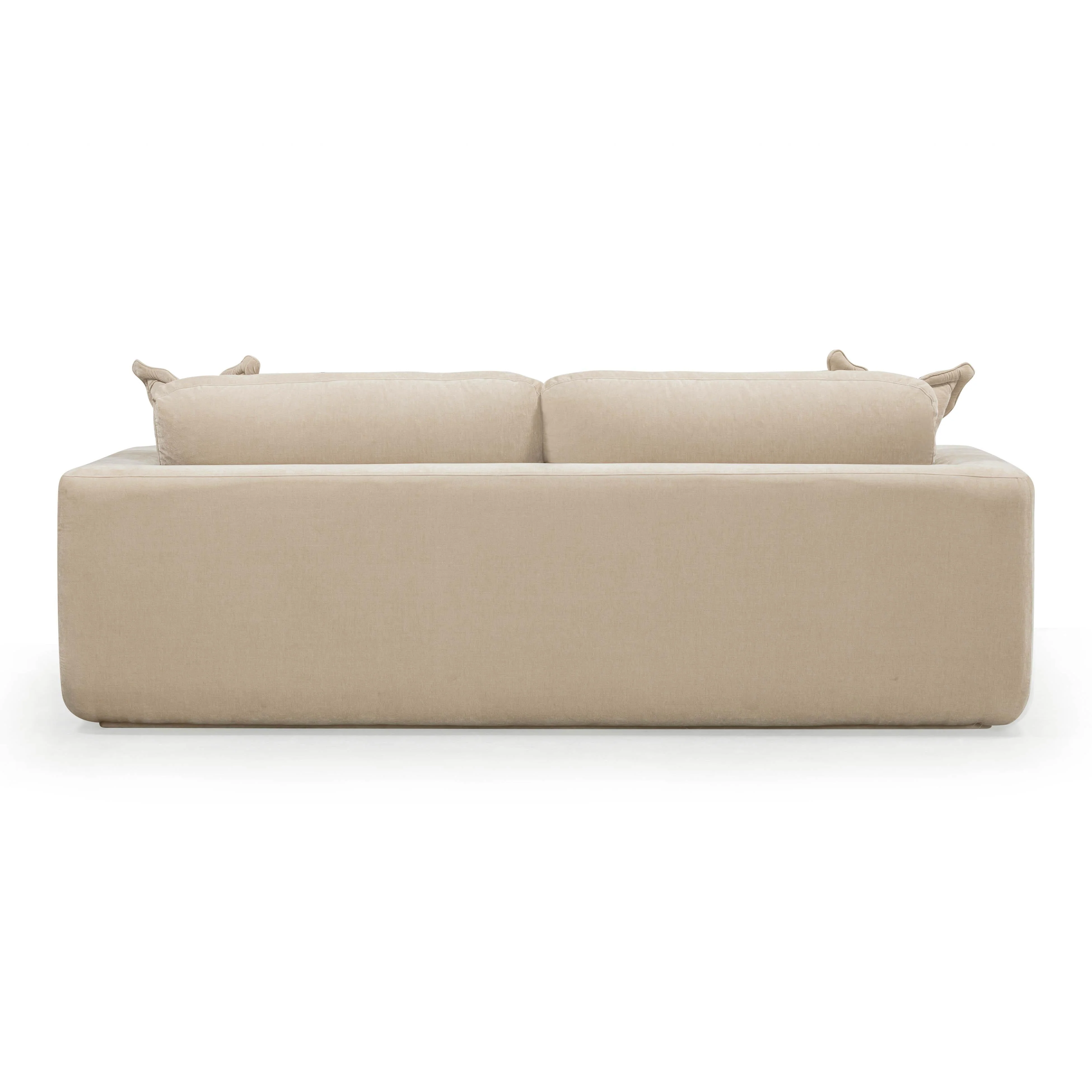 Miri Upcycled Washed Velvet Sofa - Image 5