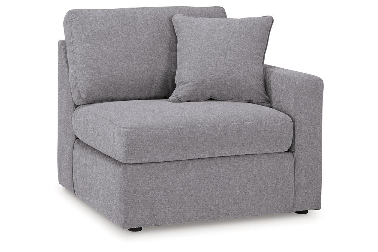 Modmax Granite 4-Piece Performance Fabric Sectional - Image 6