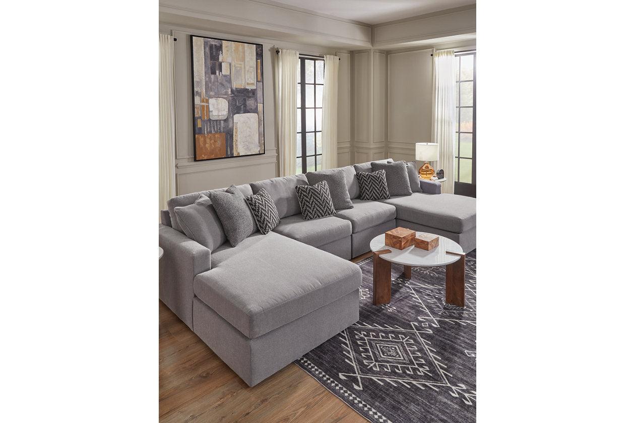 Modmax Granite 4-Piece Sectional with Two Chaise - Image 4