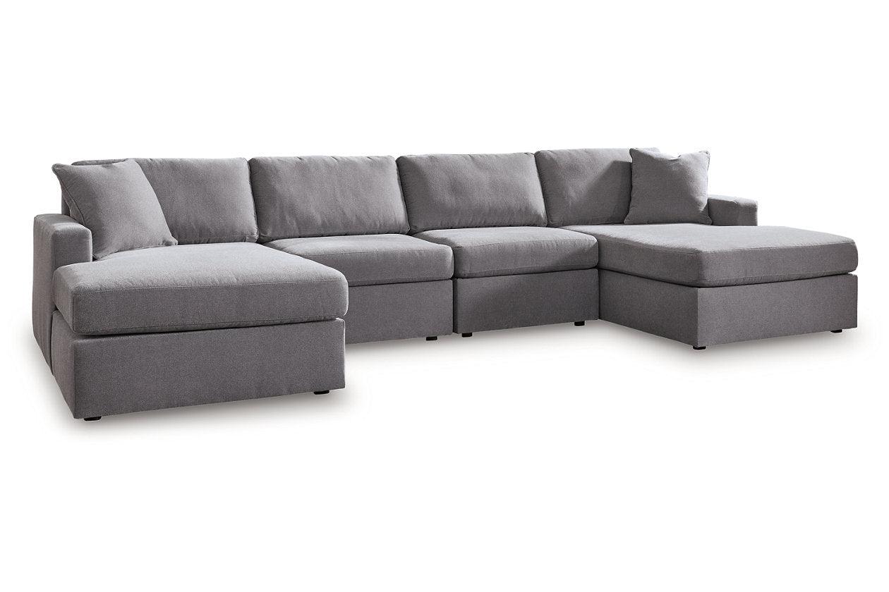 Modmax Granite 4-Piece Sectional with Two Chaise - Image 6