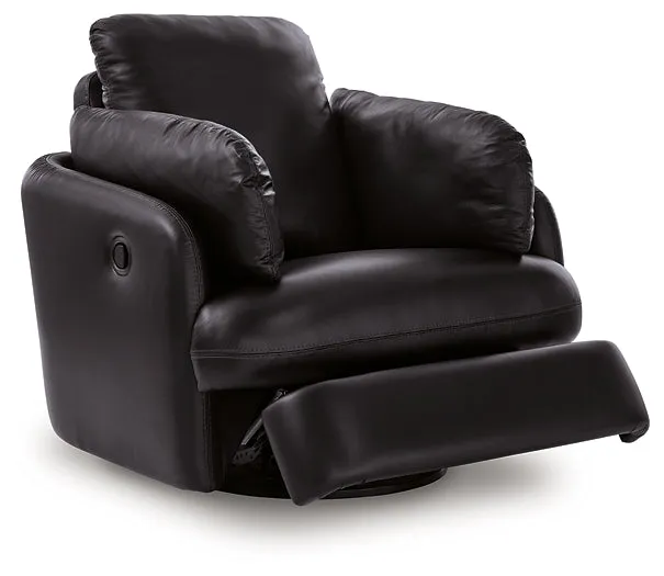 ModMax II Black Swivel Glider Recliner - Image 3