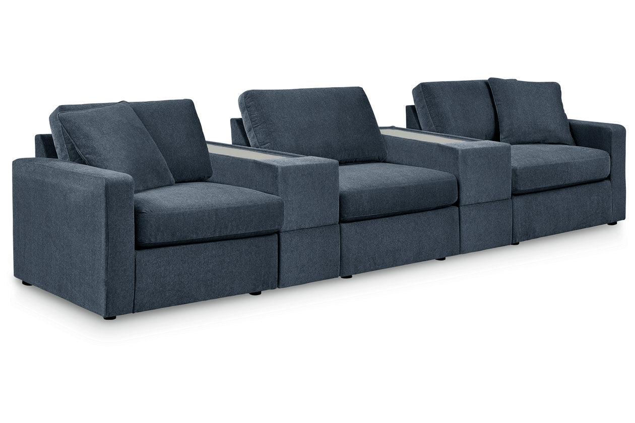 Modmax Ink 5-Piece Performance Fabric Modular Sectional
