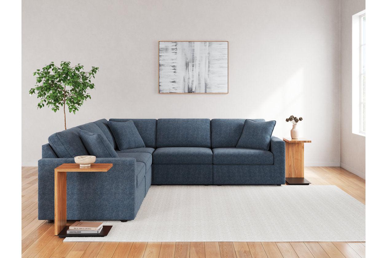 Modmax Ink 5-Piece Sectional and Swivel Glider Recliner - Image 2