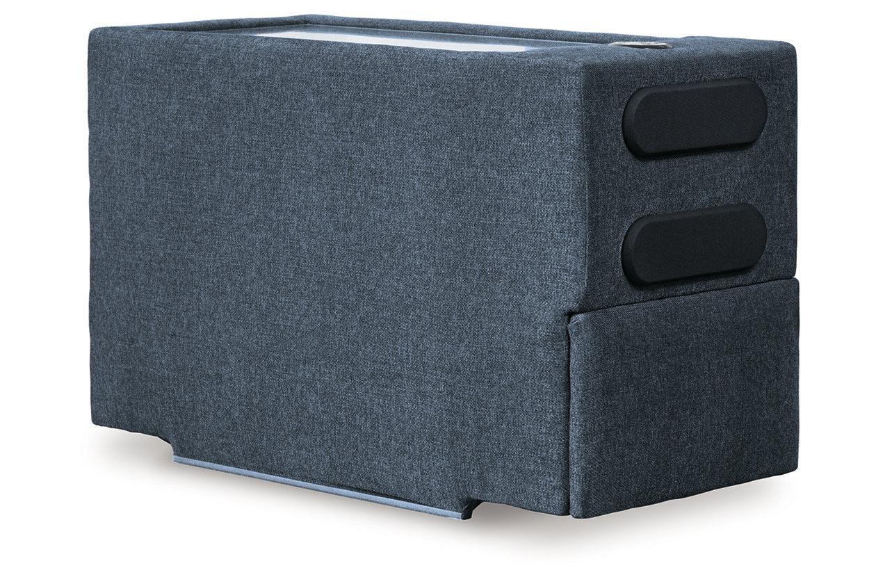 Modmax Ink 8-Piece Sectional with Audio and RAF Chaise - Image 3