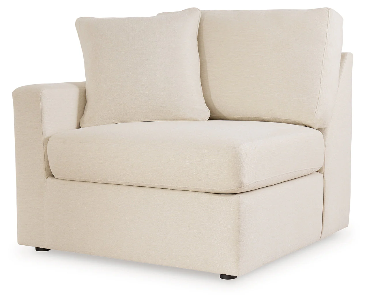 Modmax Oyster 4-Piece Sectional with Ottoman - Image 4